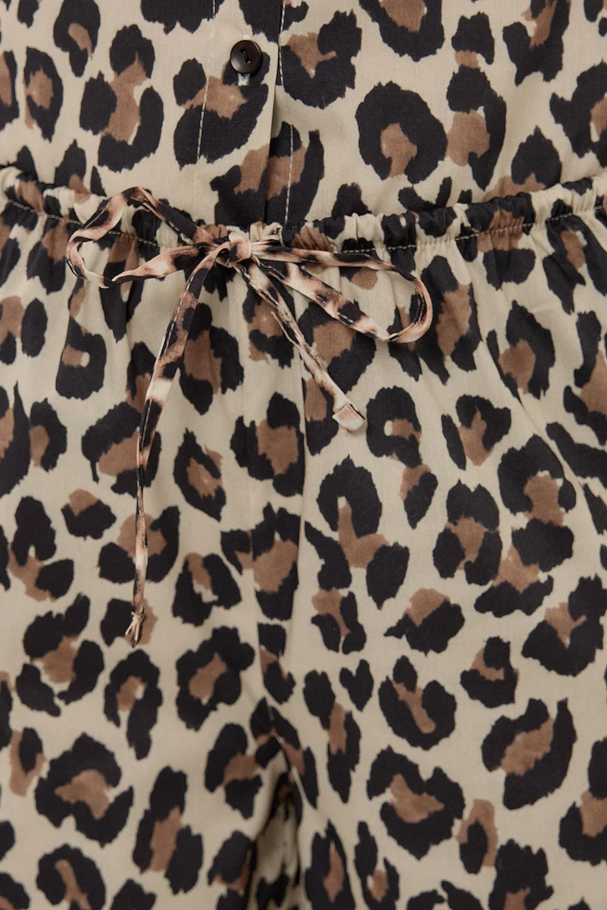 Leopard Print Straight Leg Pants 5