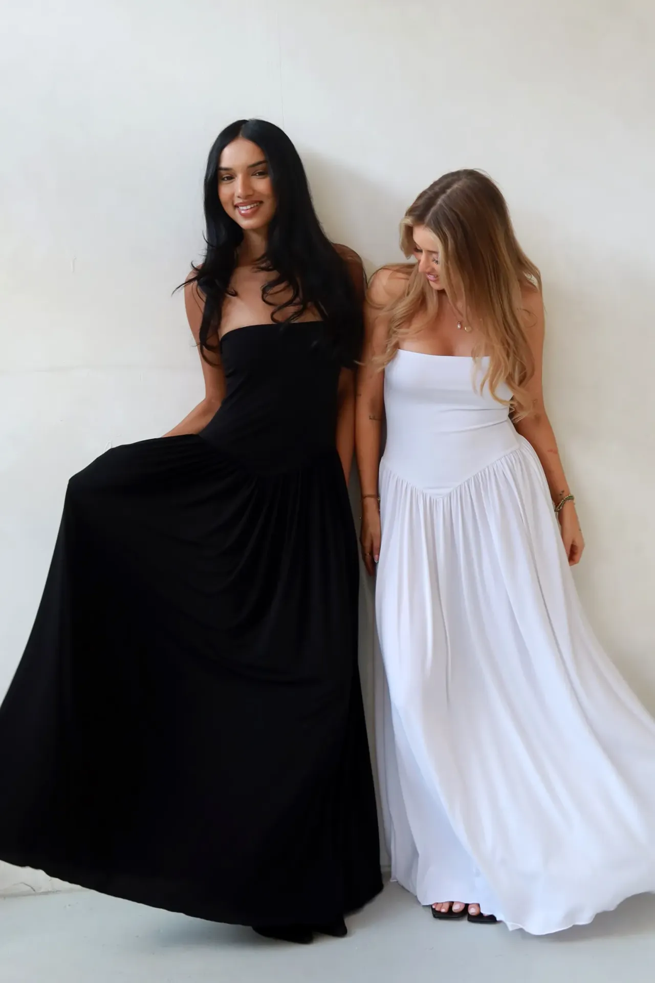 Sofie Strapless Fitted Maxi Dress