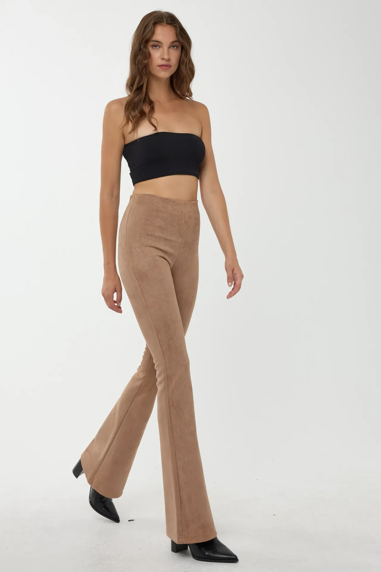 High Waist Flare Pants