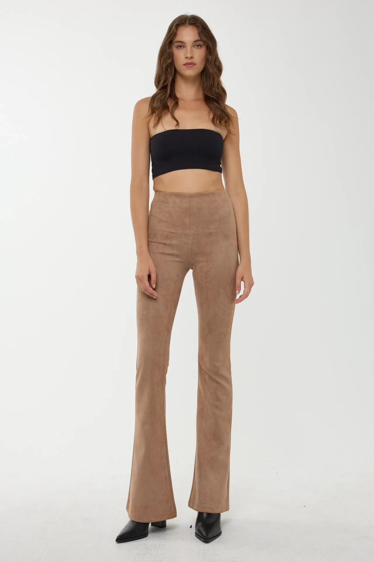 High Waist Flare Pants