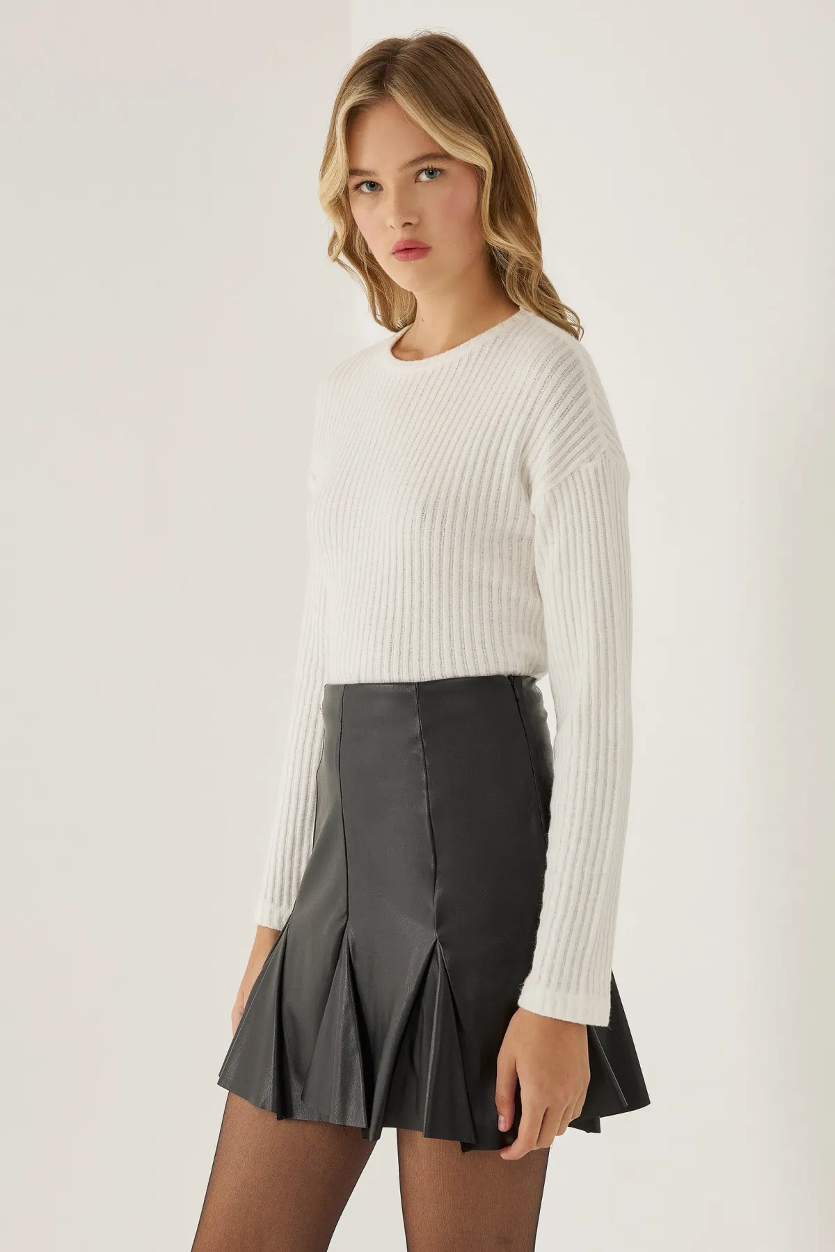 Crew Neck Jersey Top 3