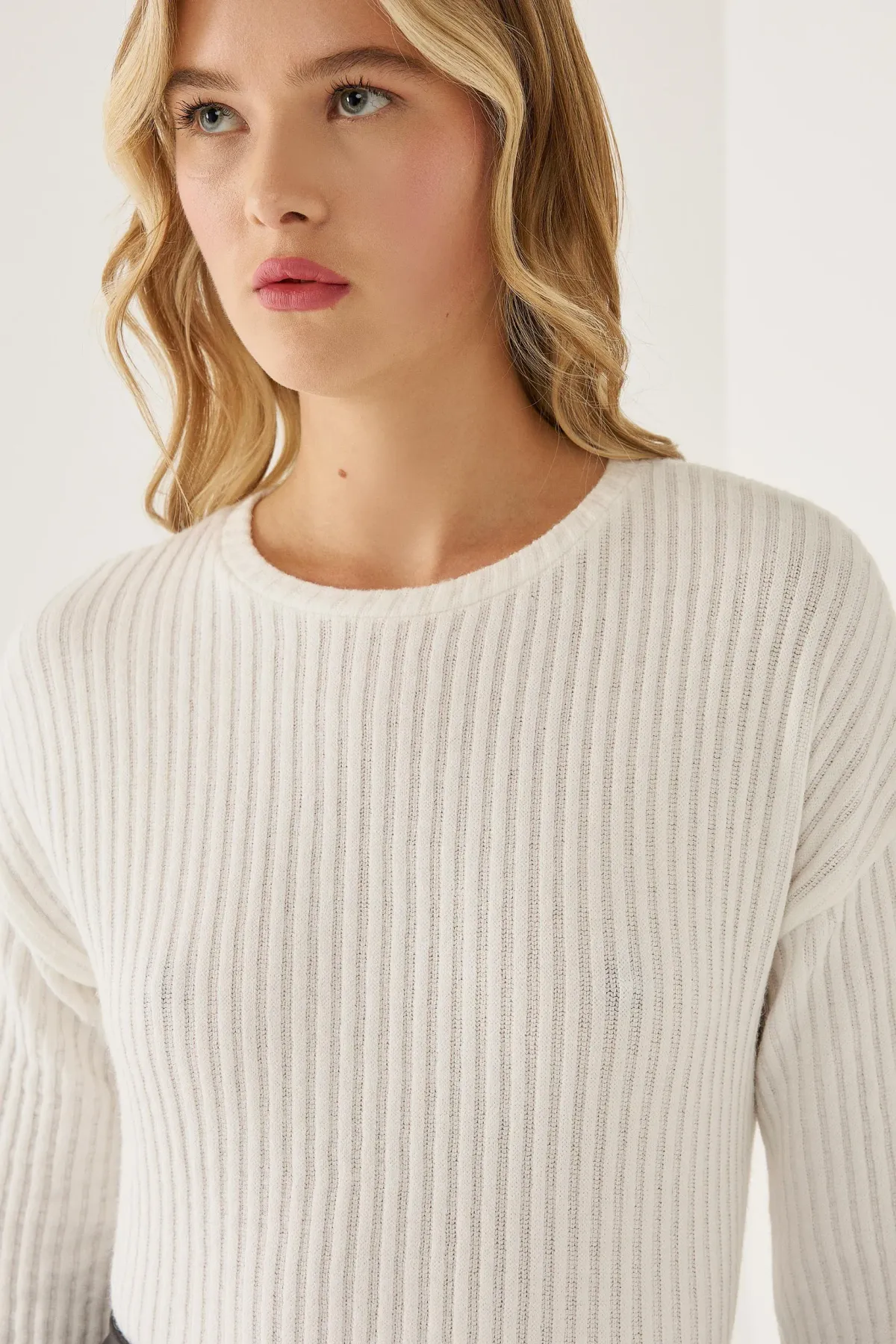 Crew Neck Jersey Top 4