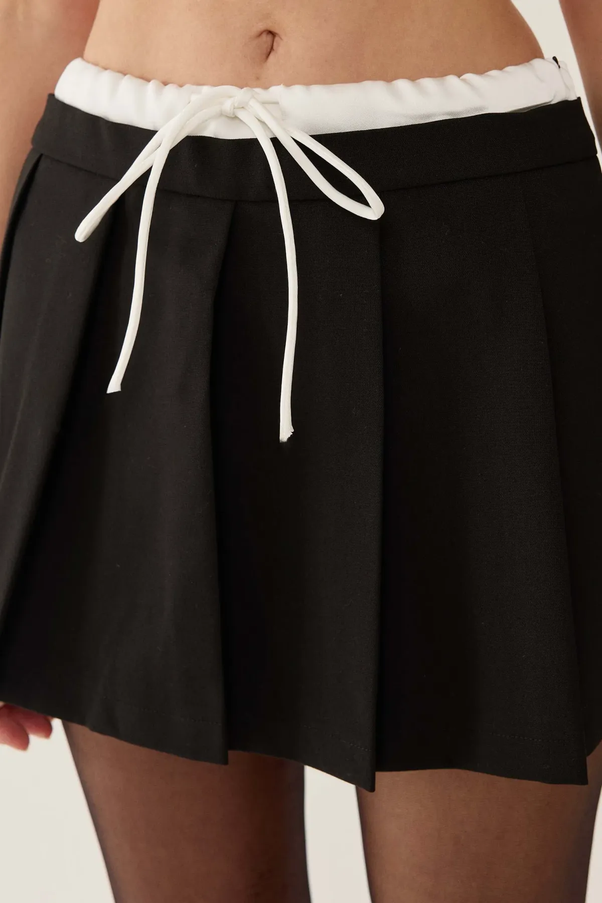 Waist Detailed Mini Skort 6
