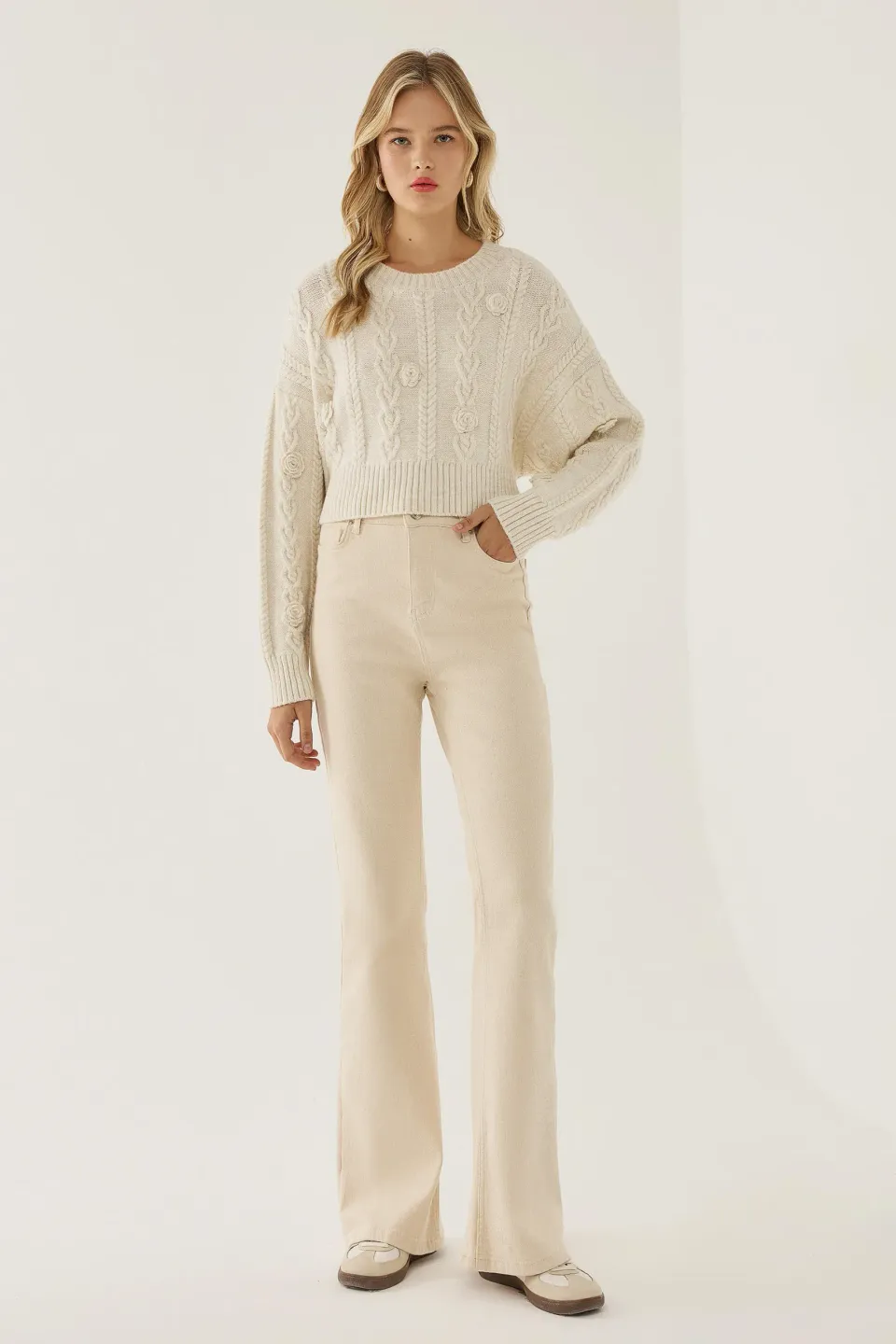 Open Back Knit Sweater
