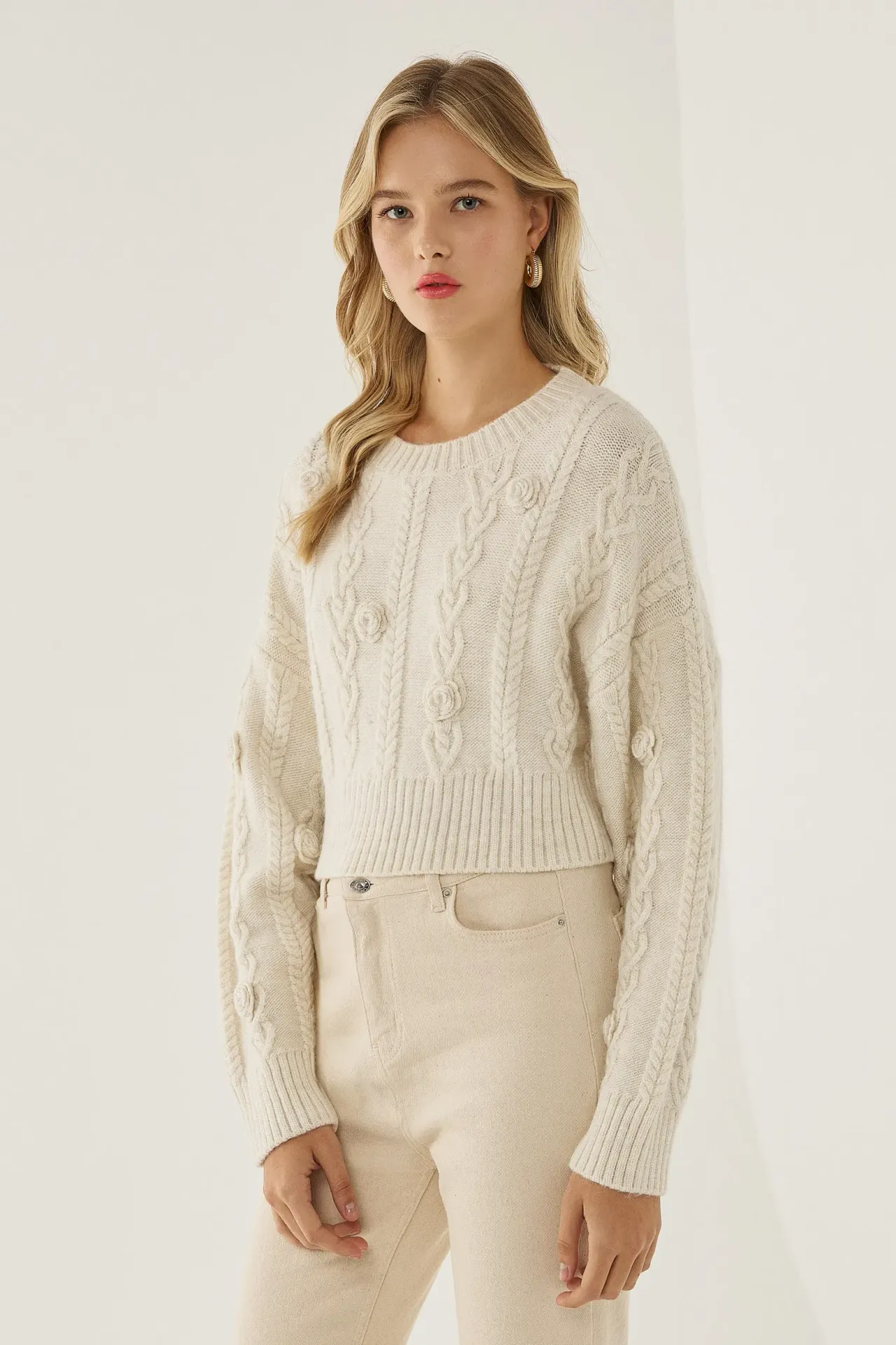 Open Back Knit Sweater