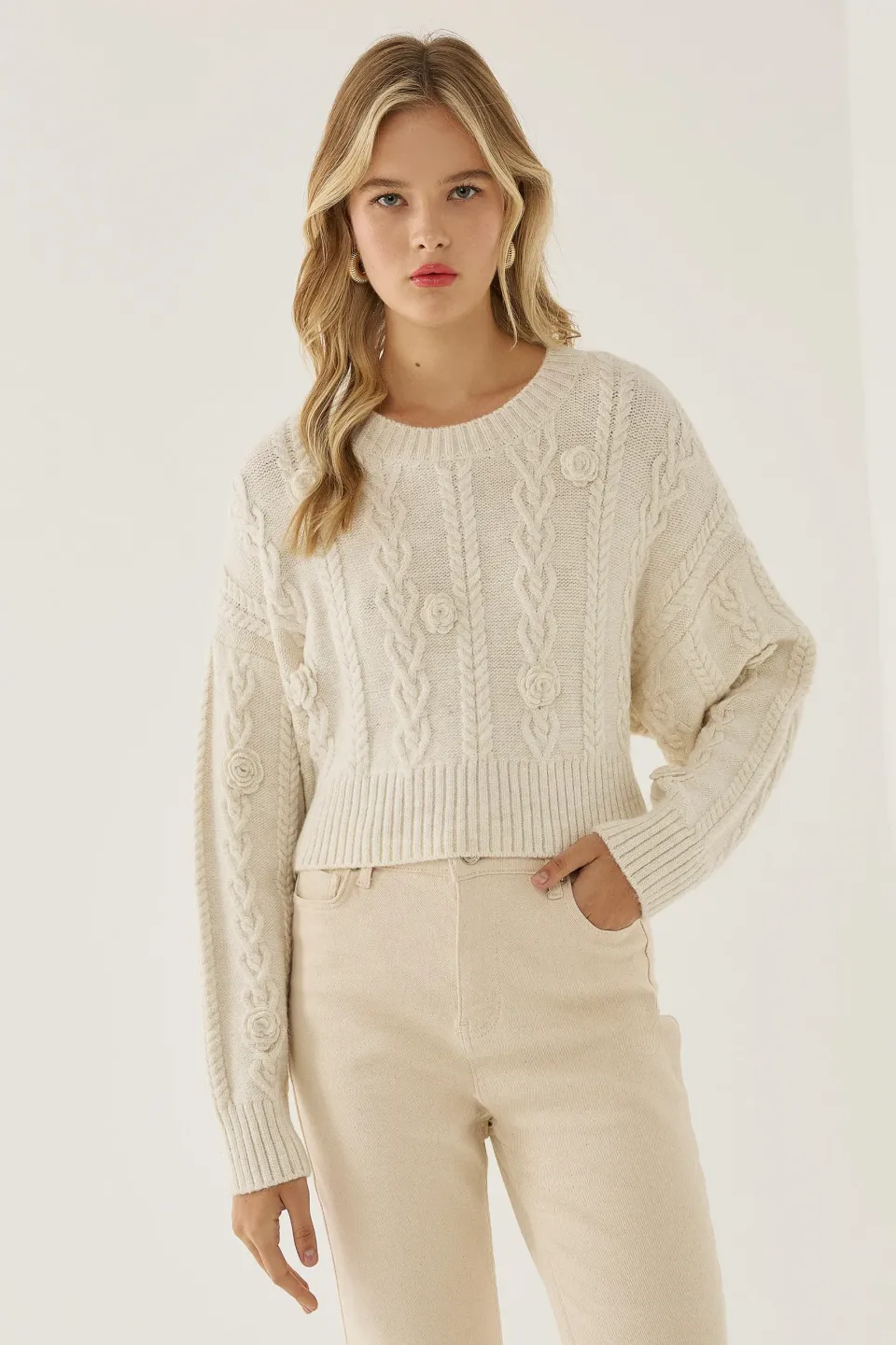 Open Back Knit Sweater