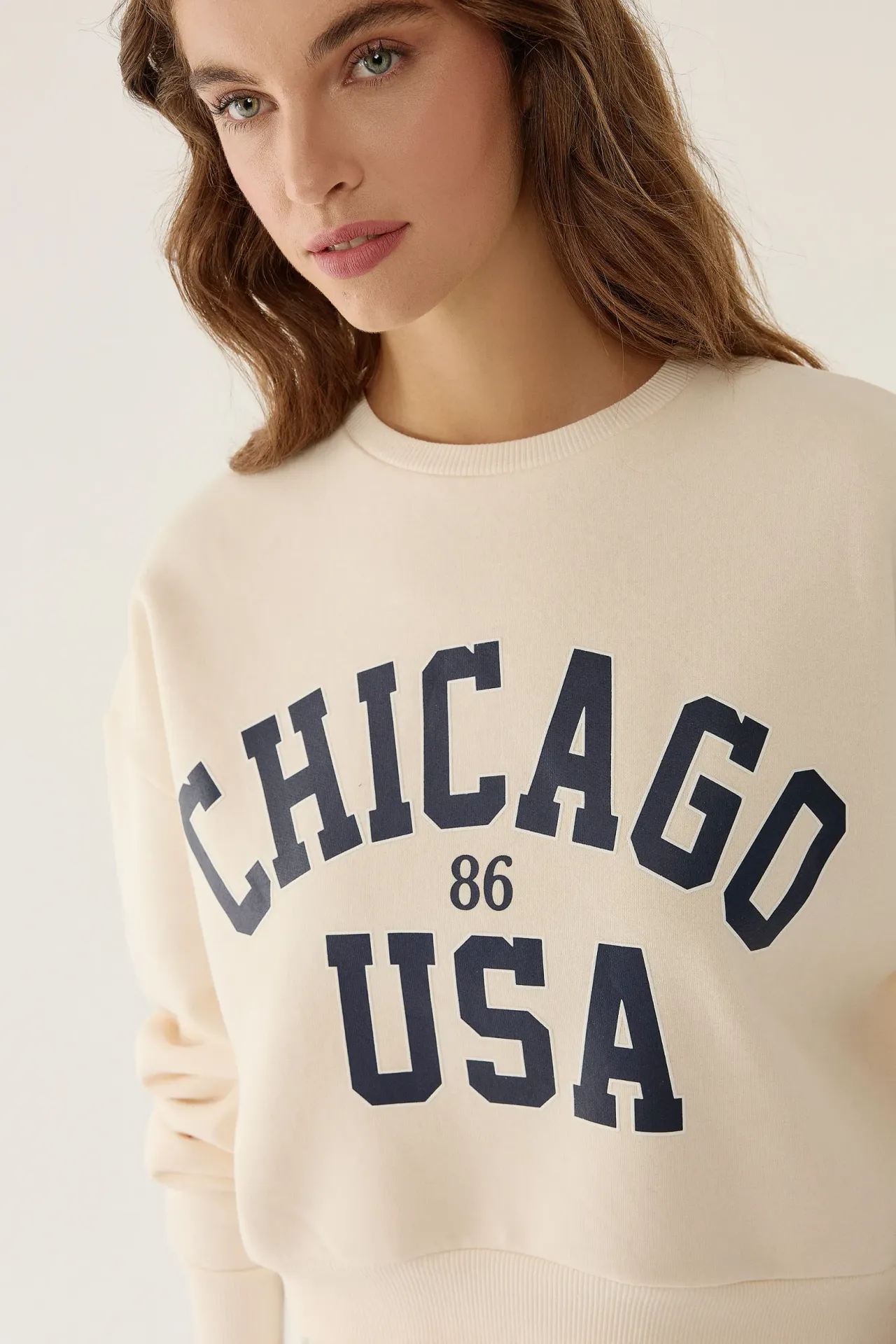 Relaxed Fit Printed Sweatshirt