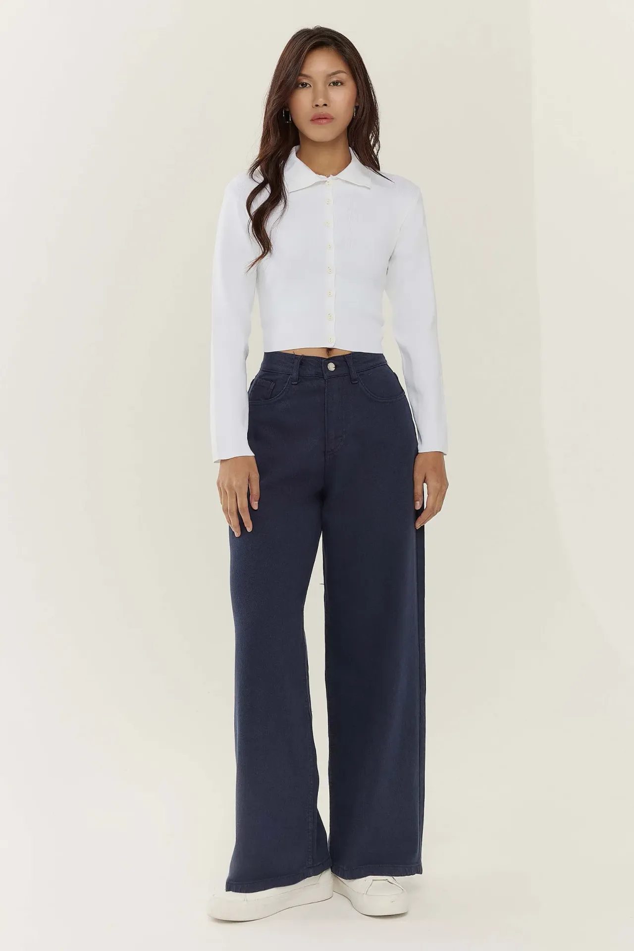 High Waist Wide Leg Jeans