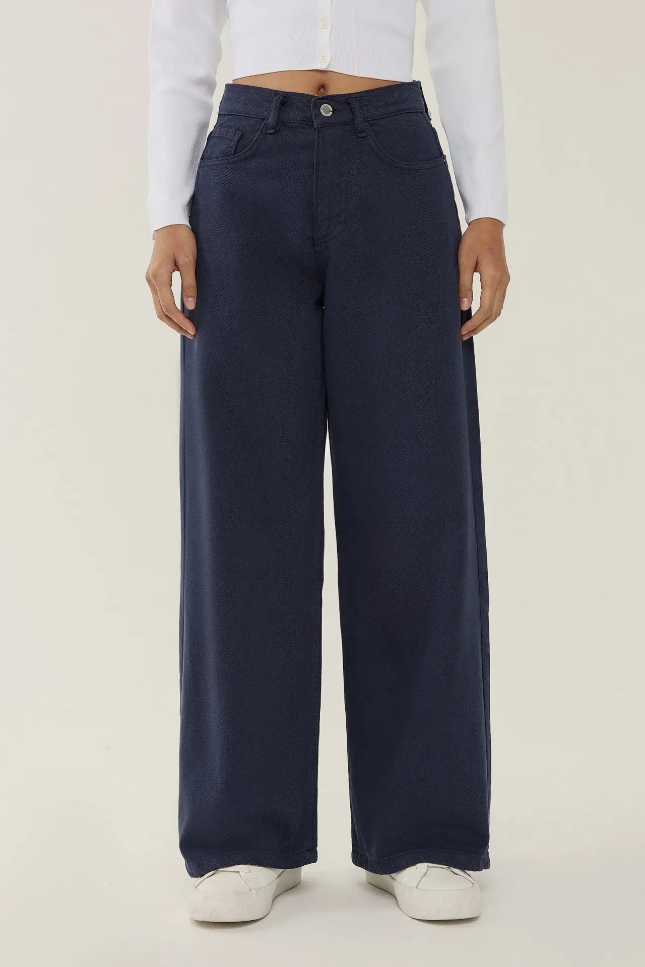High Waist Wide Leg Jeans