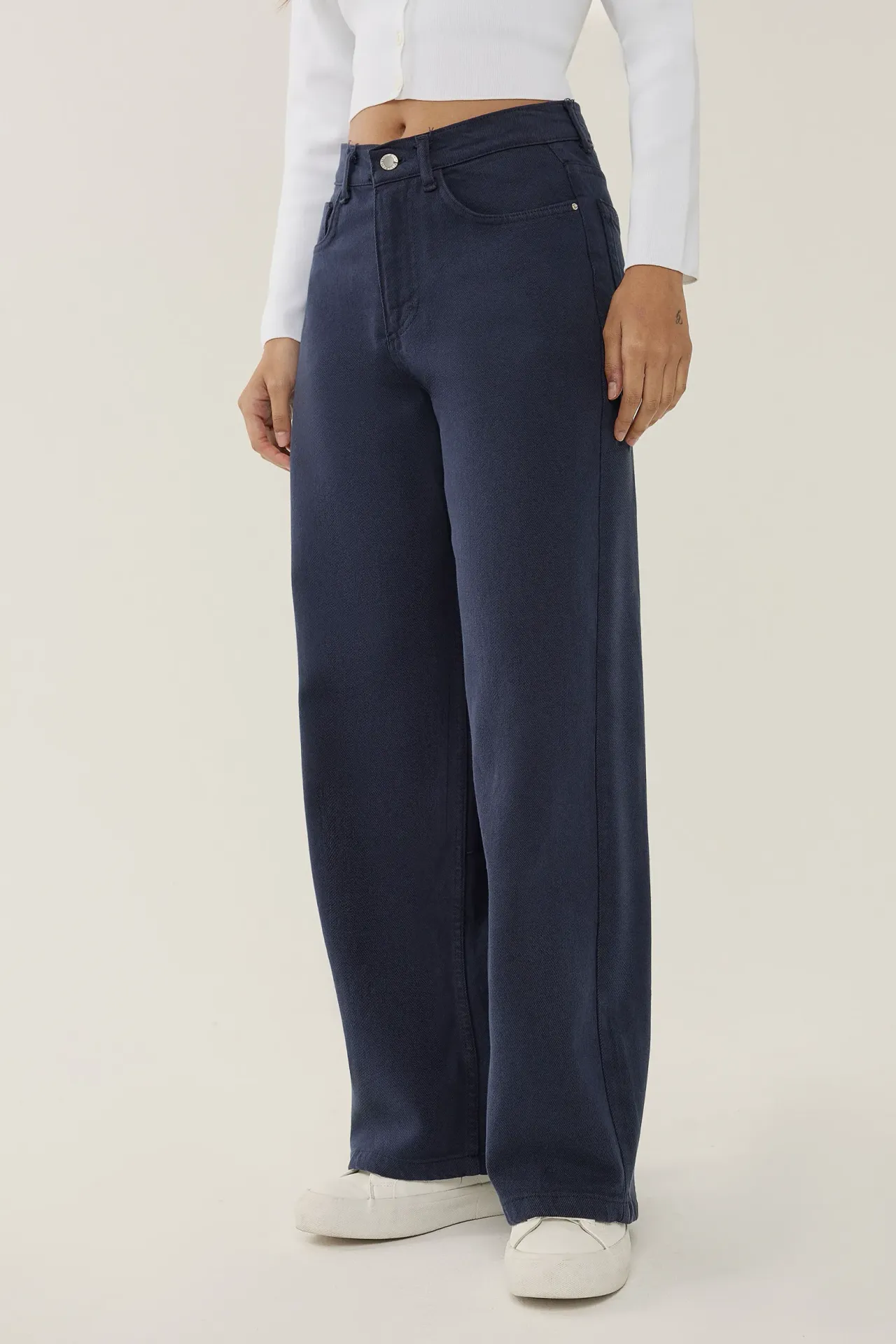 High Waist Wide Leg Jeans