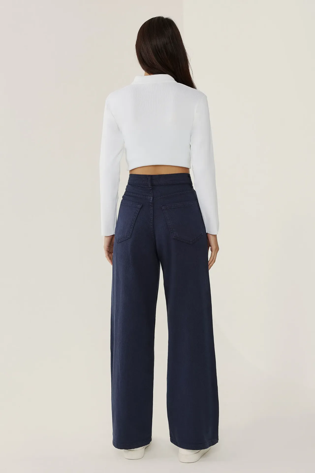 High Waist Wide Leg Jeans