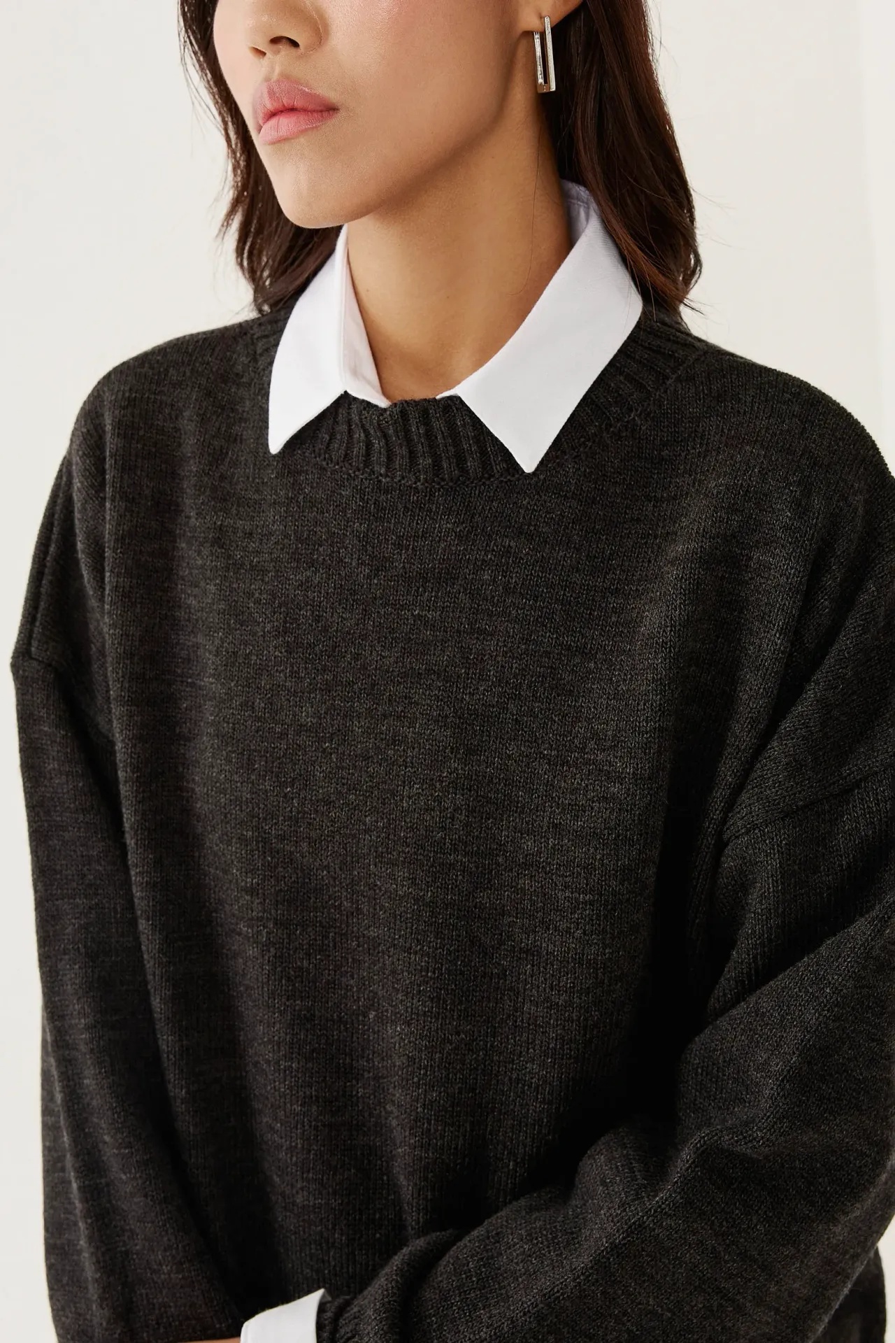 Crew Neck Cozy Sweater