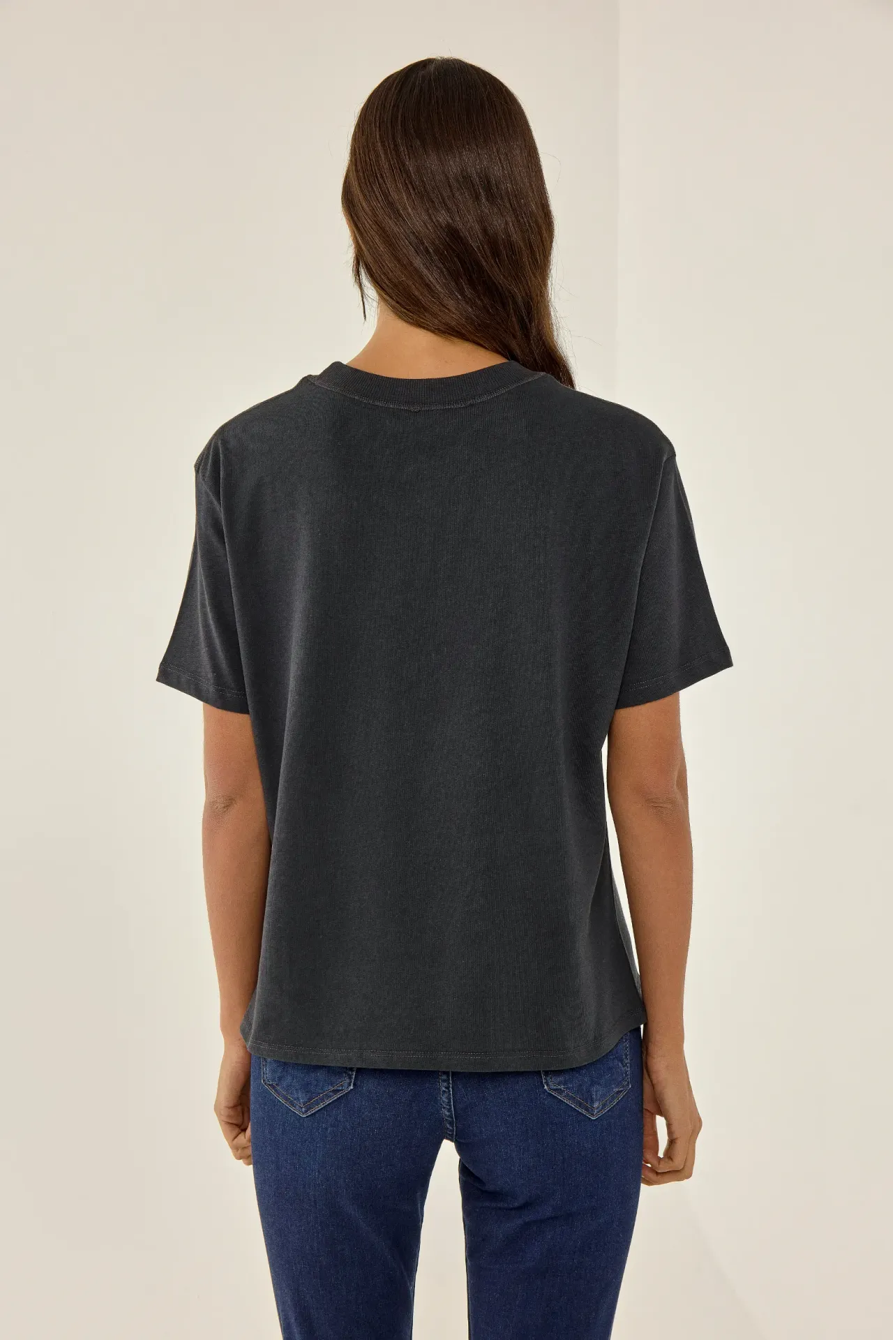 Relaxed Fit Crew Neck T-Shirt