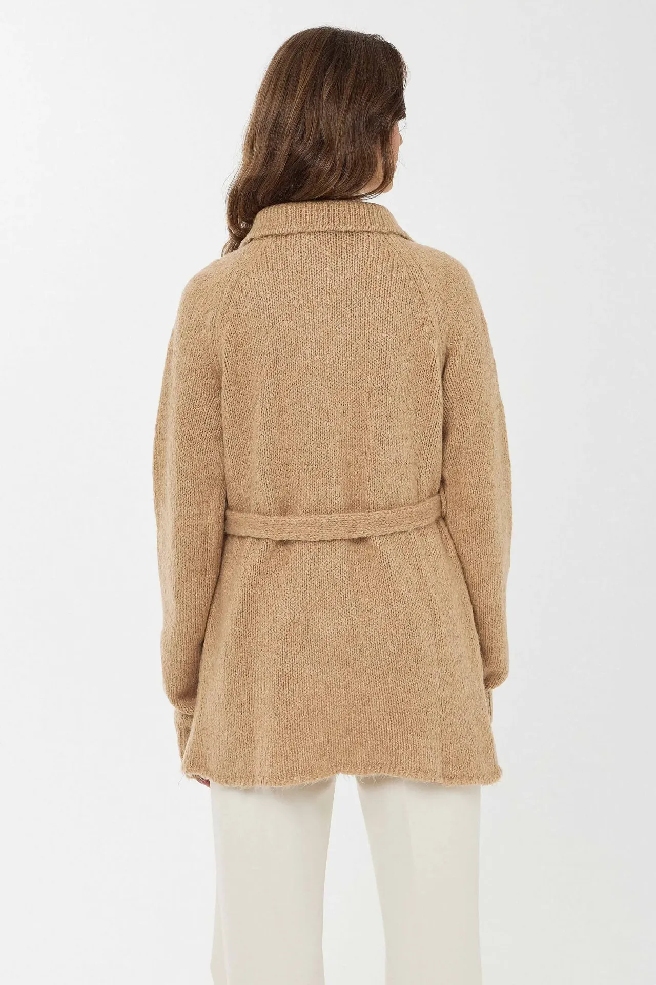 Buttoned Knitted Cardigan