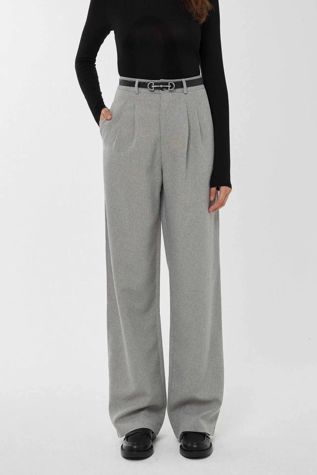 High Waist Wide Leg Pants