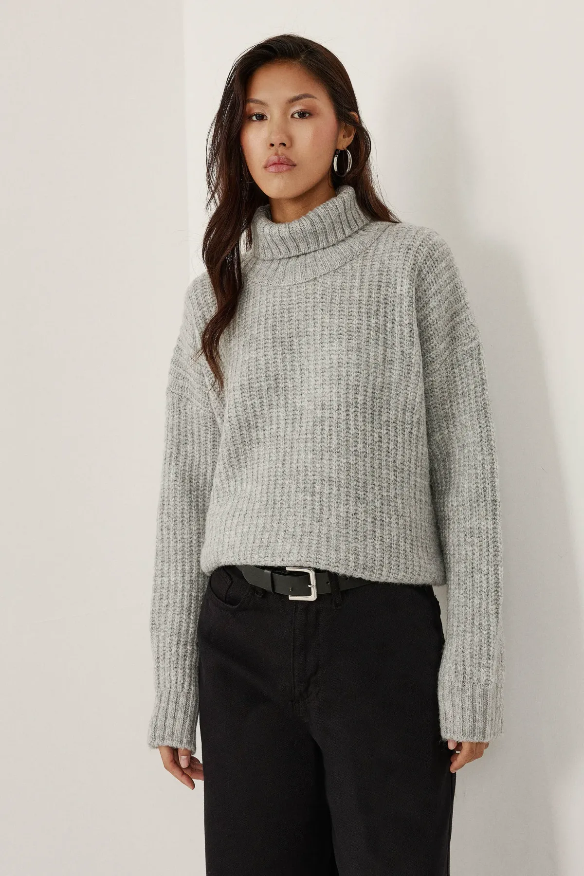 Turtleneck Knitwear Sweater 3