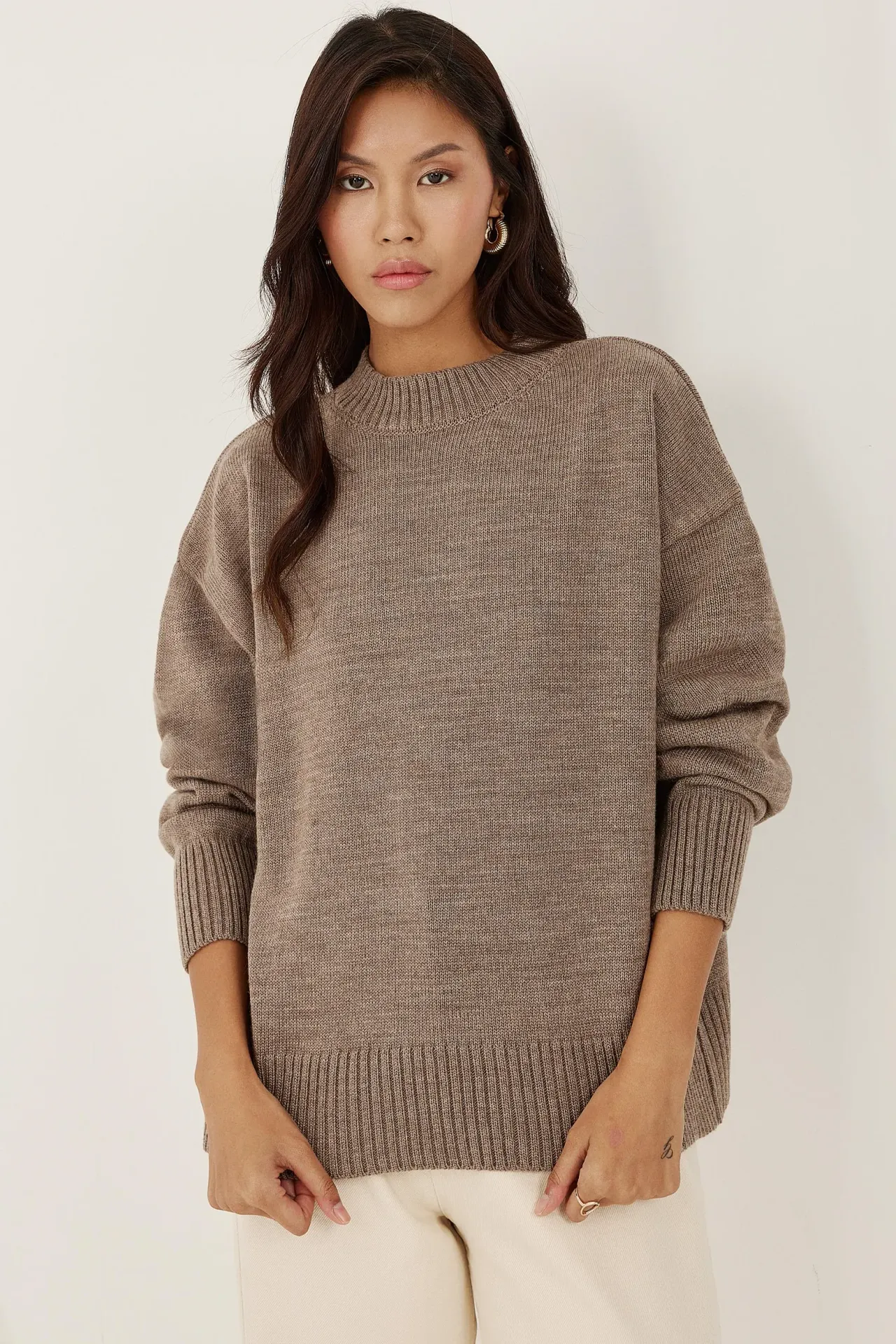 Crew Neck Cozy Sweater