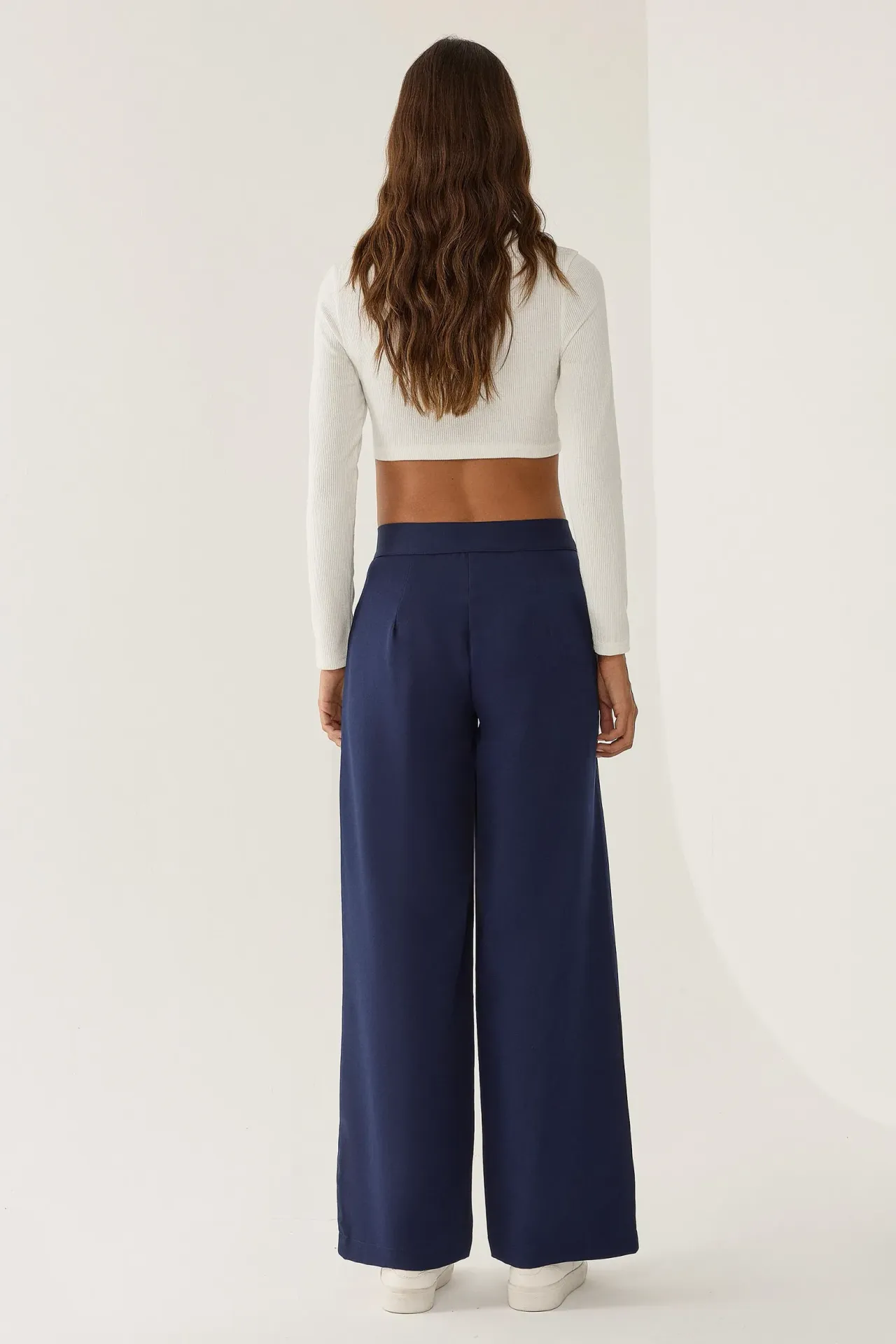 High Waist Wide Leg Pants