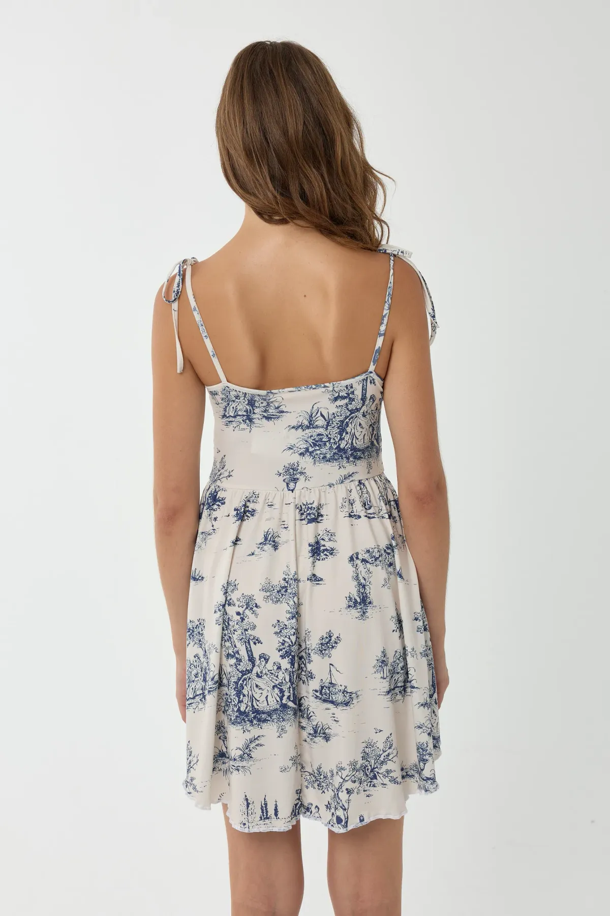 Printed Mini Dress 4