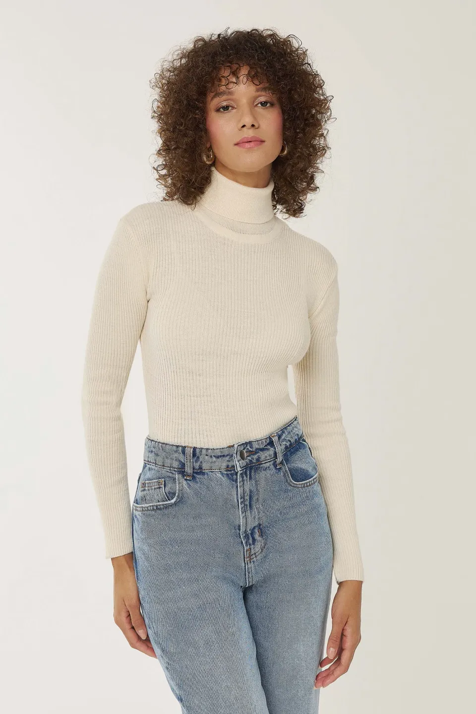 Slim Fit Turtleneck Sweater