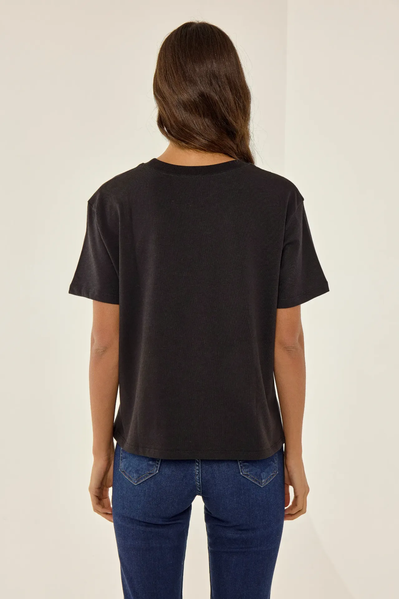 Relaxed Fit Crew Neck T-Shirt