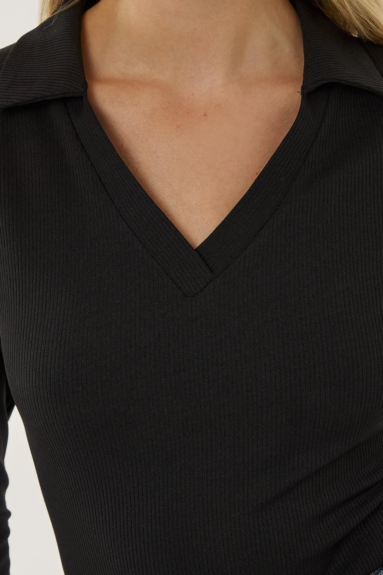 V-Neck Basic Top