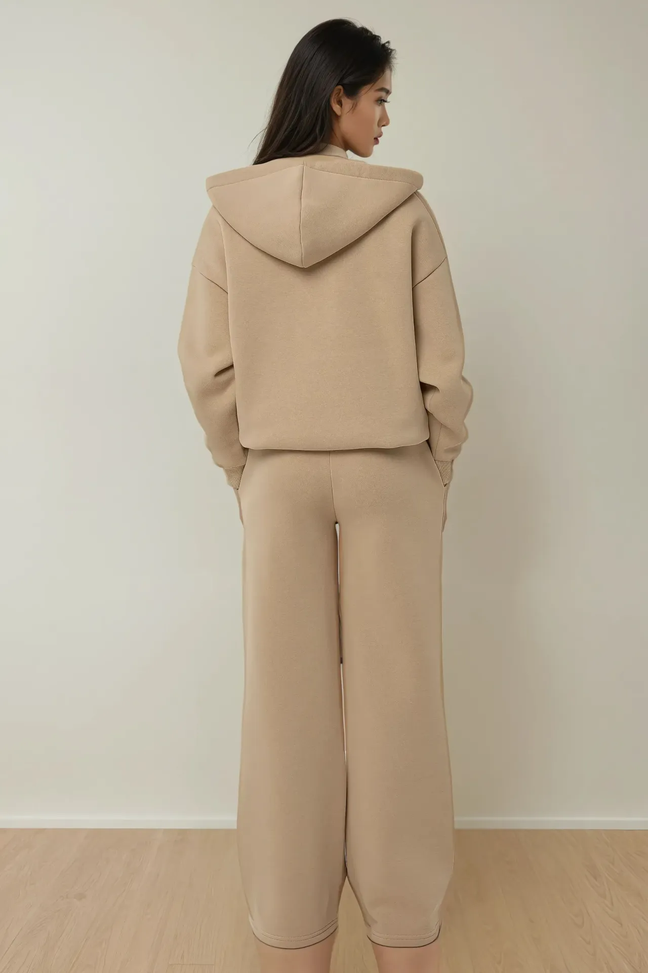 Zip Front Oversized Hoodie