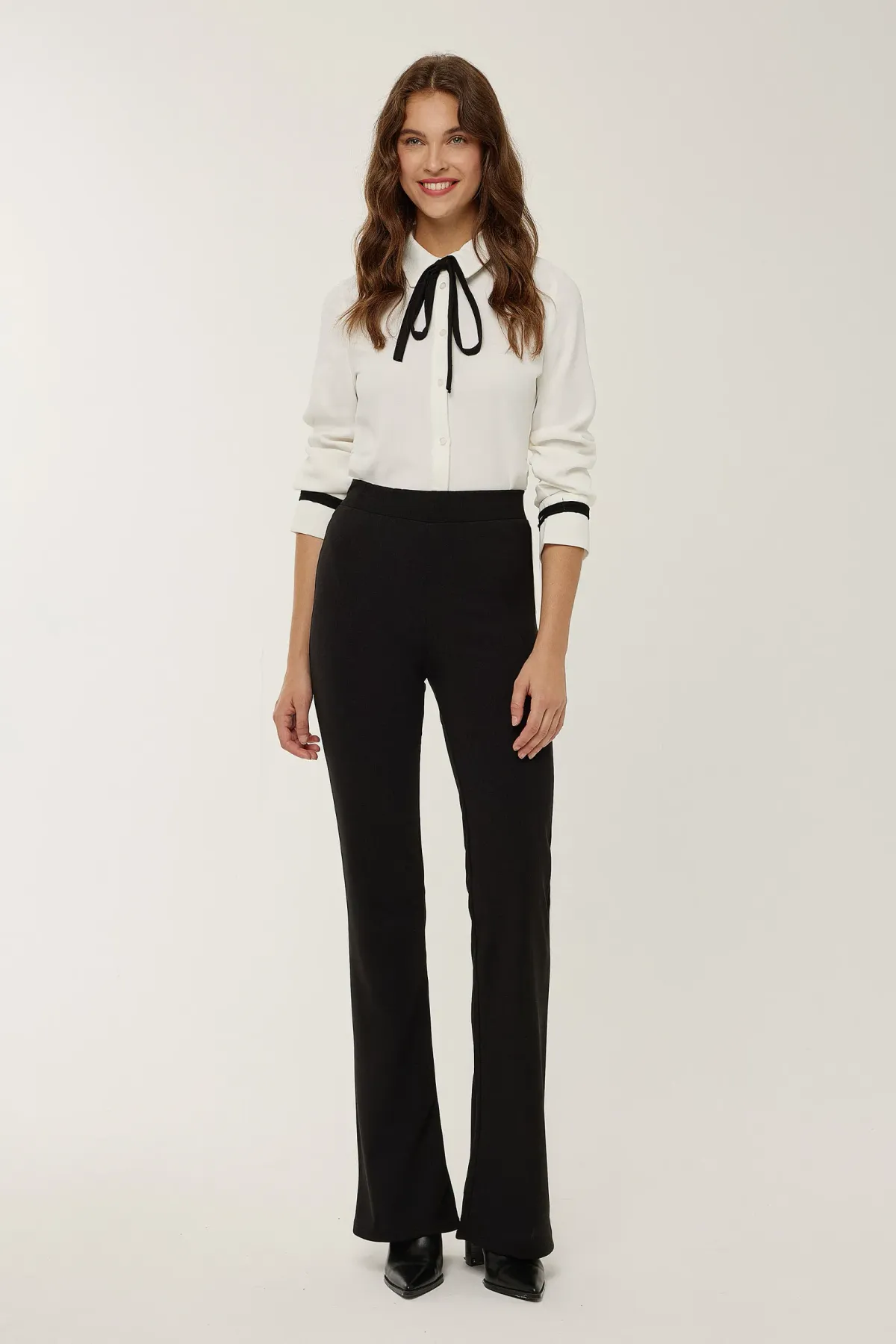 High Waist Flare Pants 1