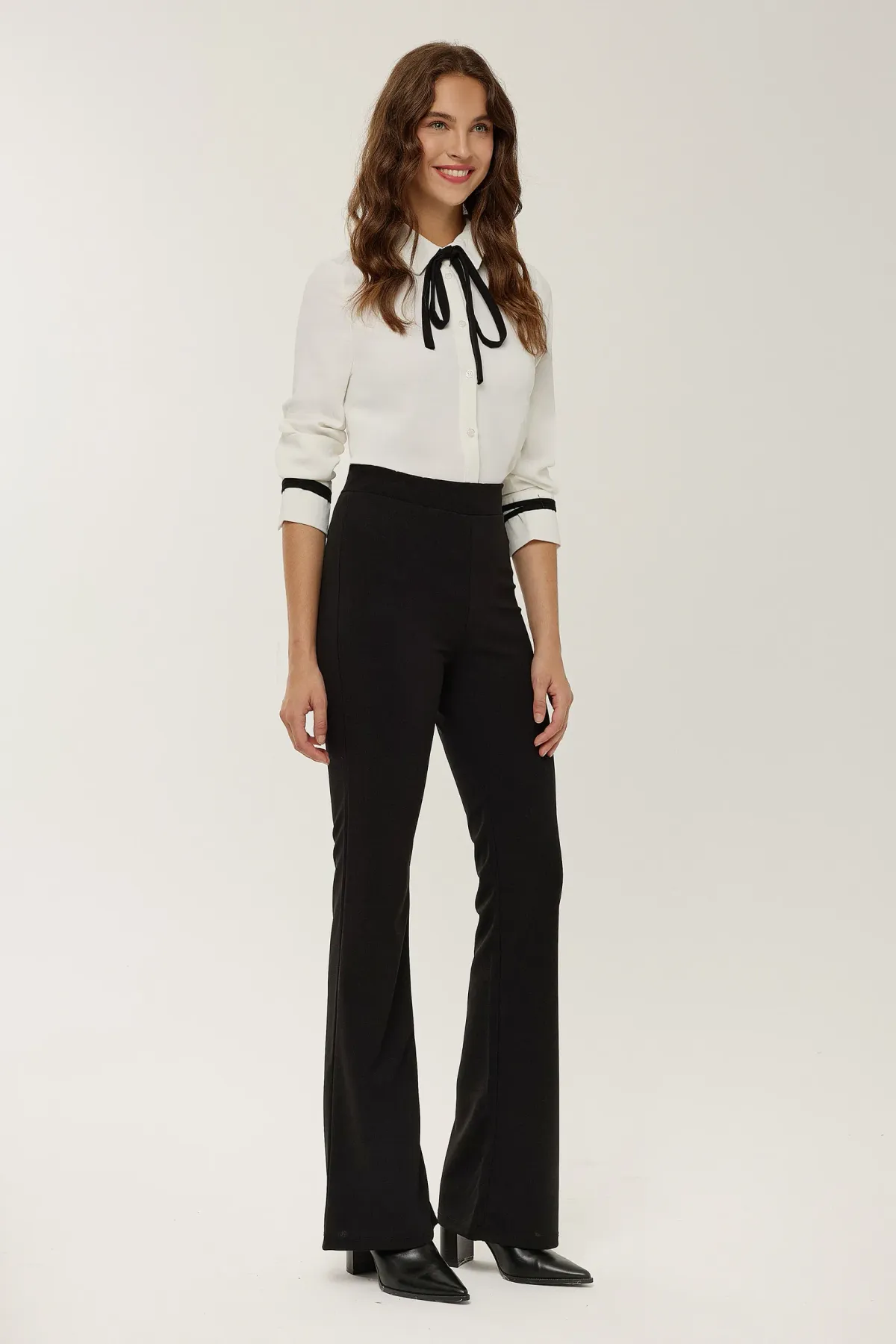 High Waist Flare Pants 3