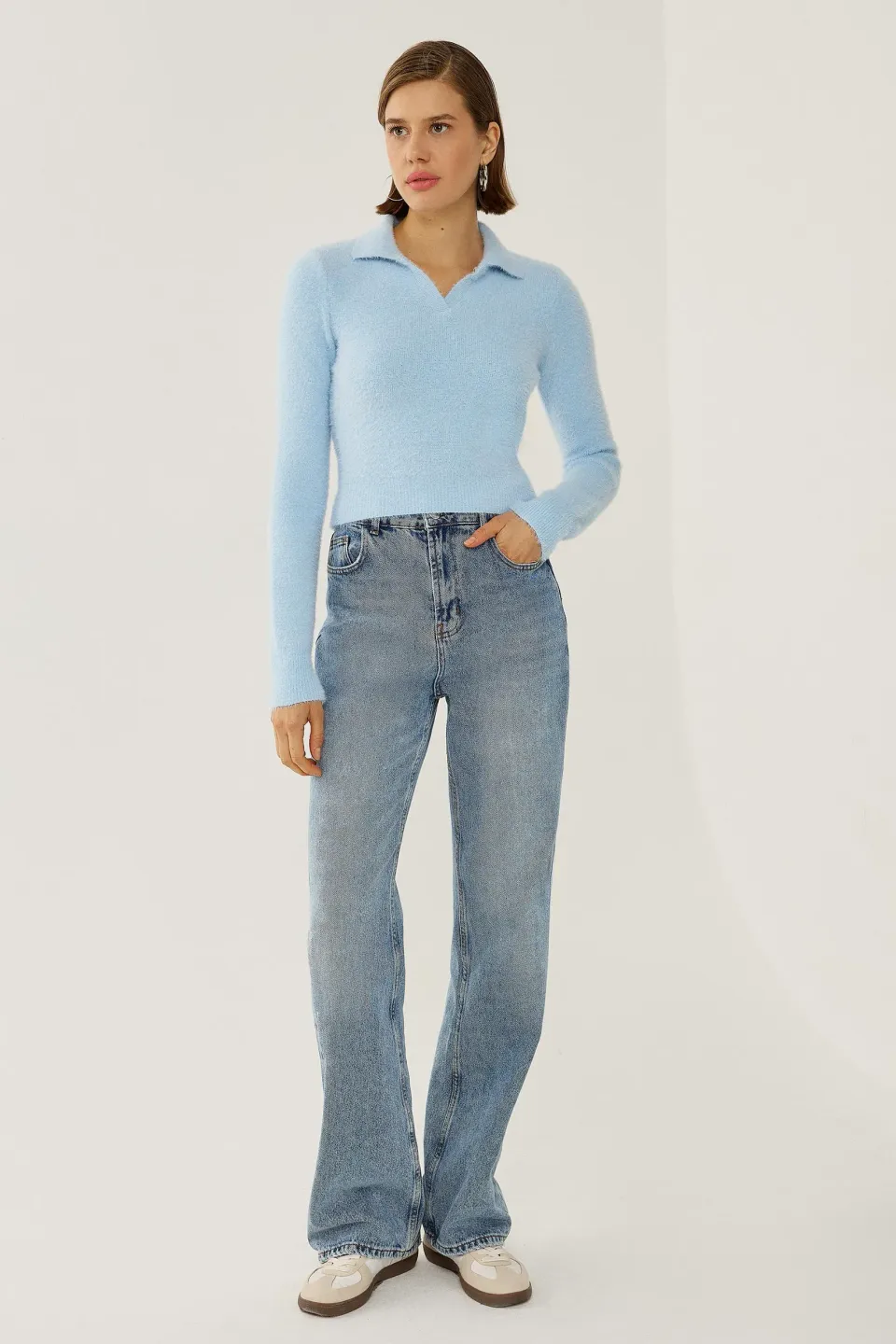 Textured Knit Sweater