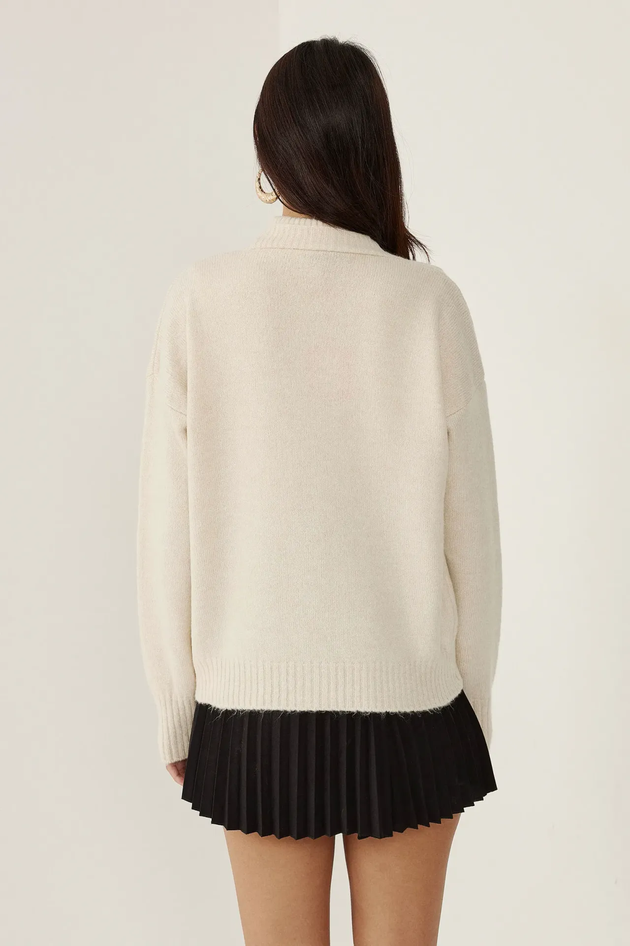 Turtleneck Two-Piece Set