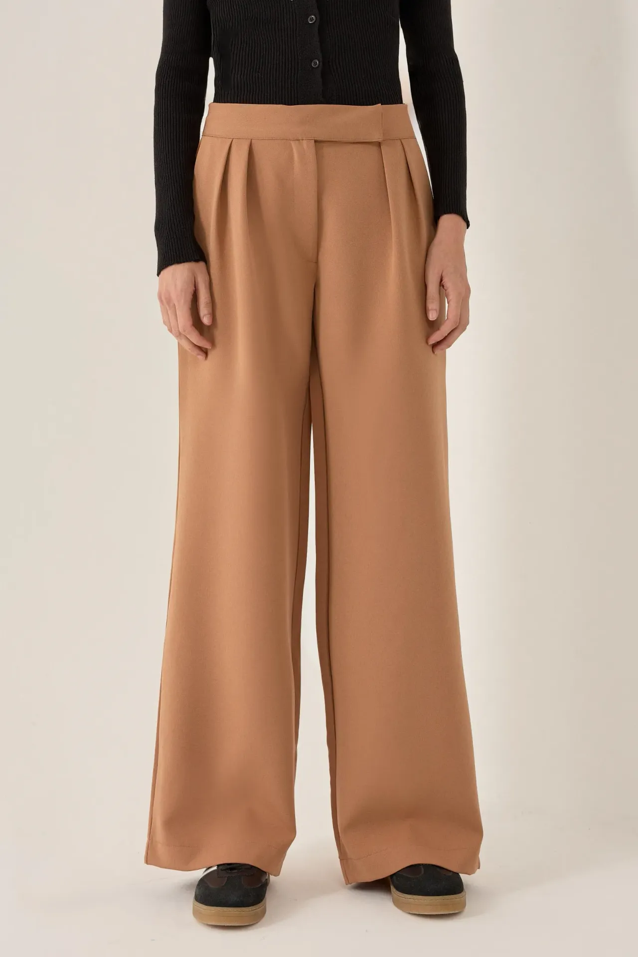 High Waist Wide Leg Pants