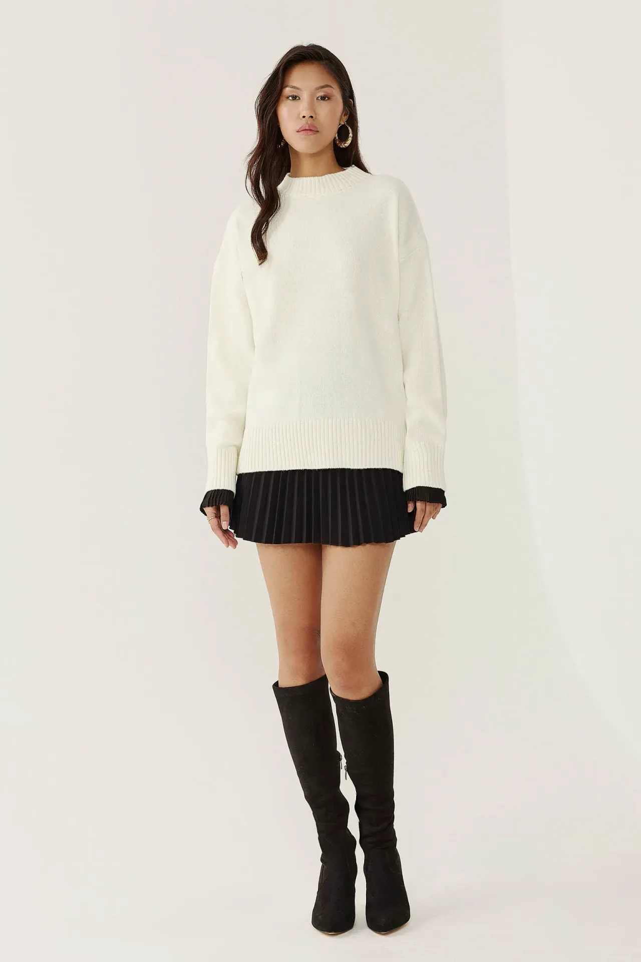 Crew Neck Cozy Sweater