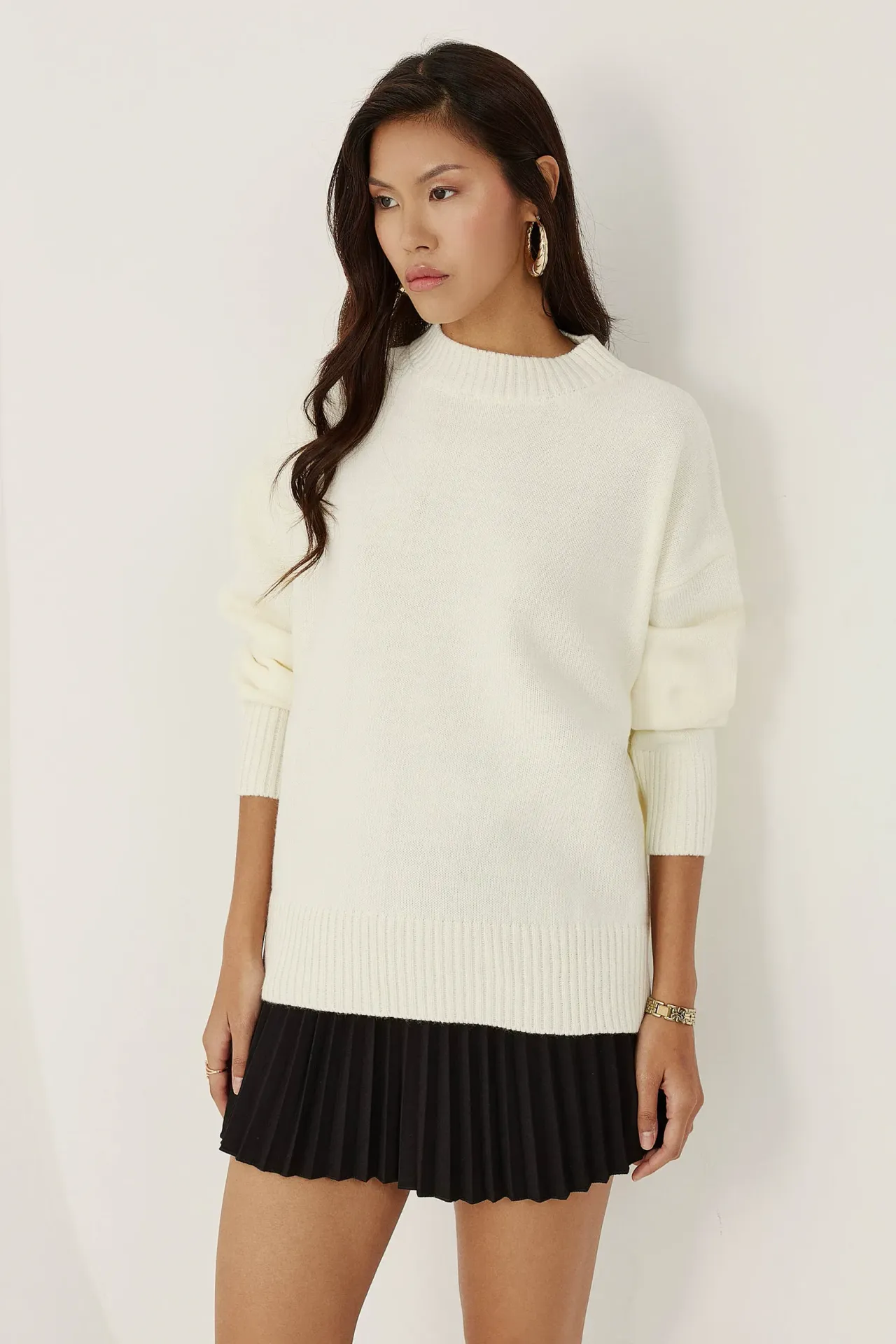 Crew Neck Cozy Sweater