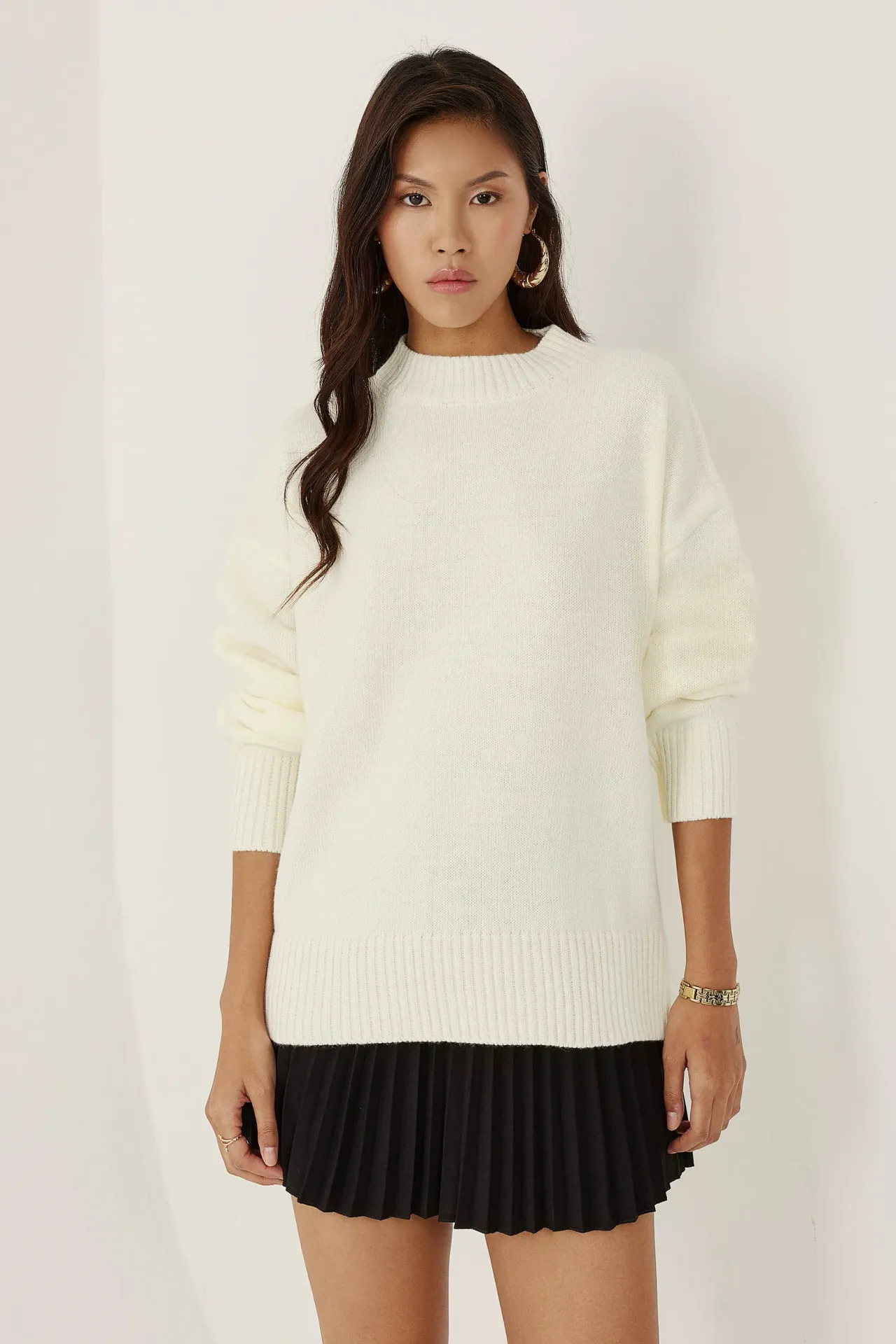 Crew Neck Cozy Sweater