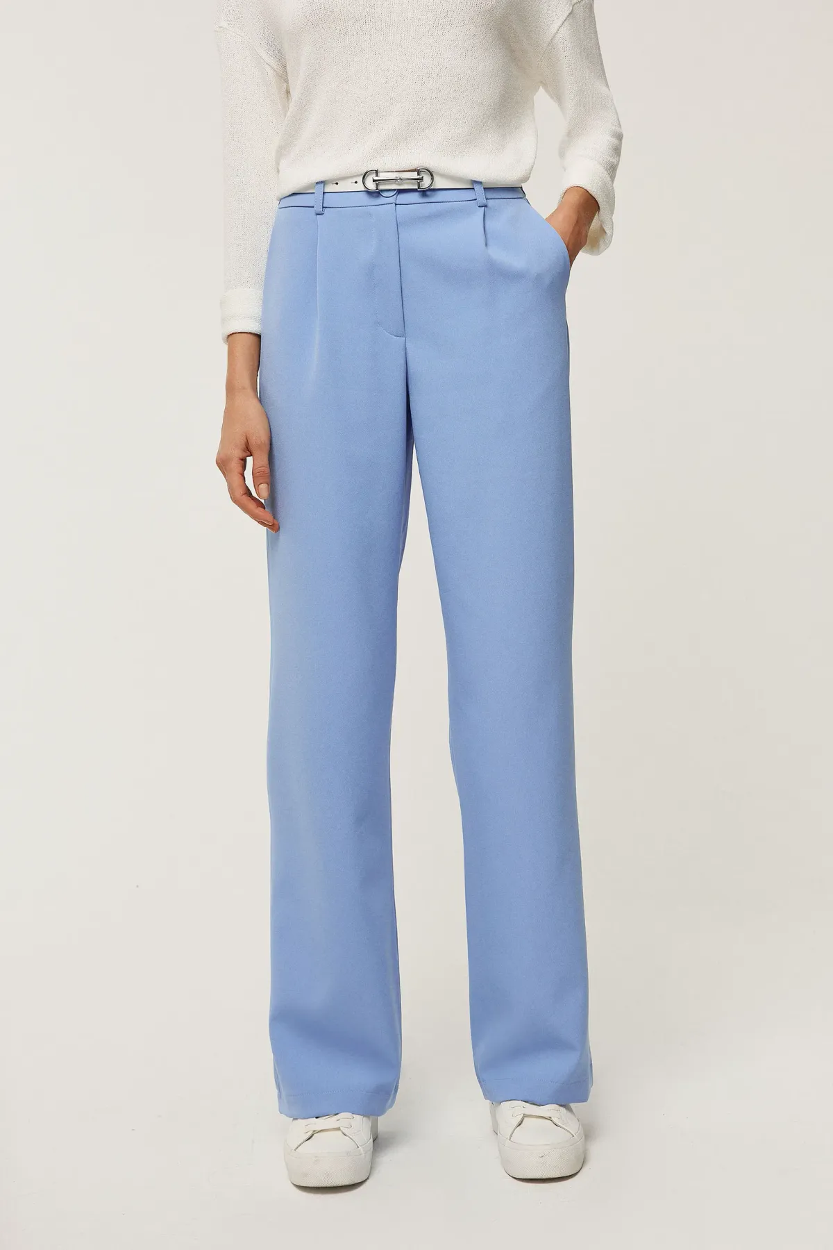 Straight Leg Suit Pants 2