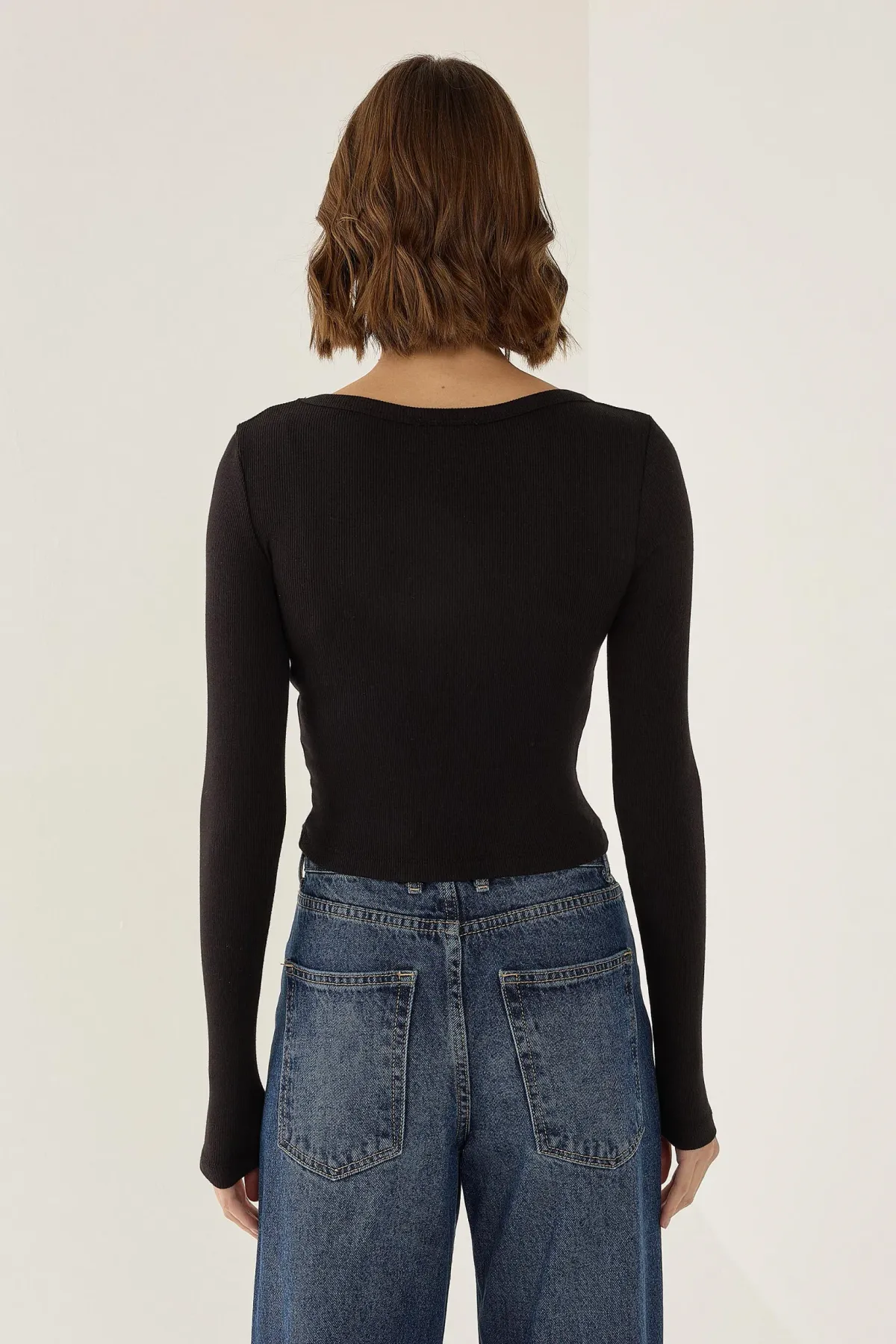 Slim Fit Long Sleeve Top 5