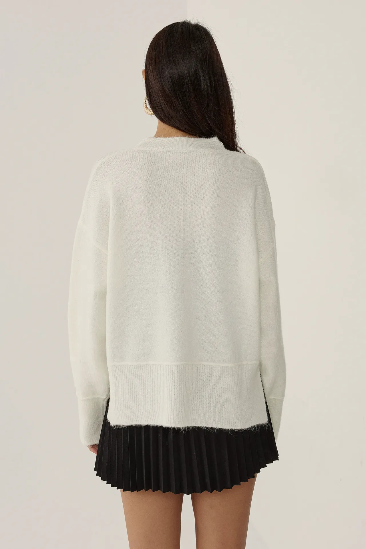 Relaxed Fit Knitted Sweater