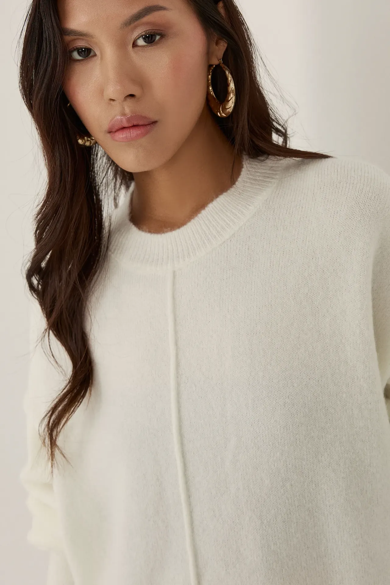Relaxed Fit Knitted Sweater