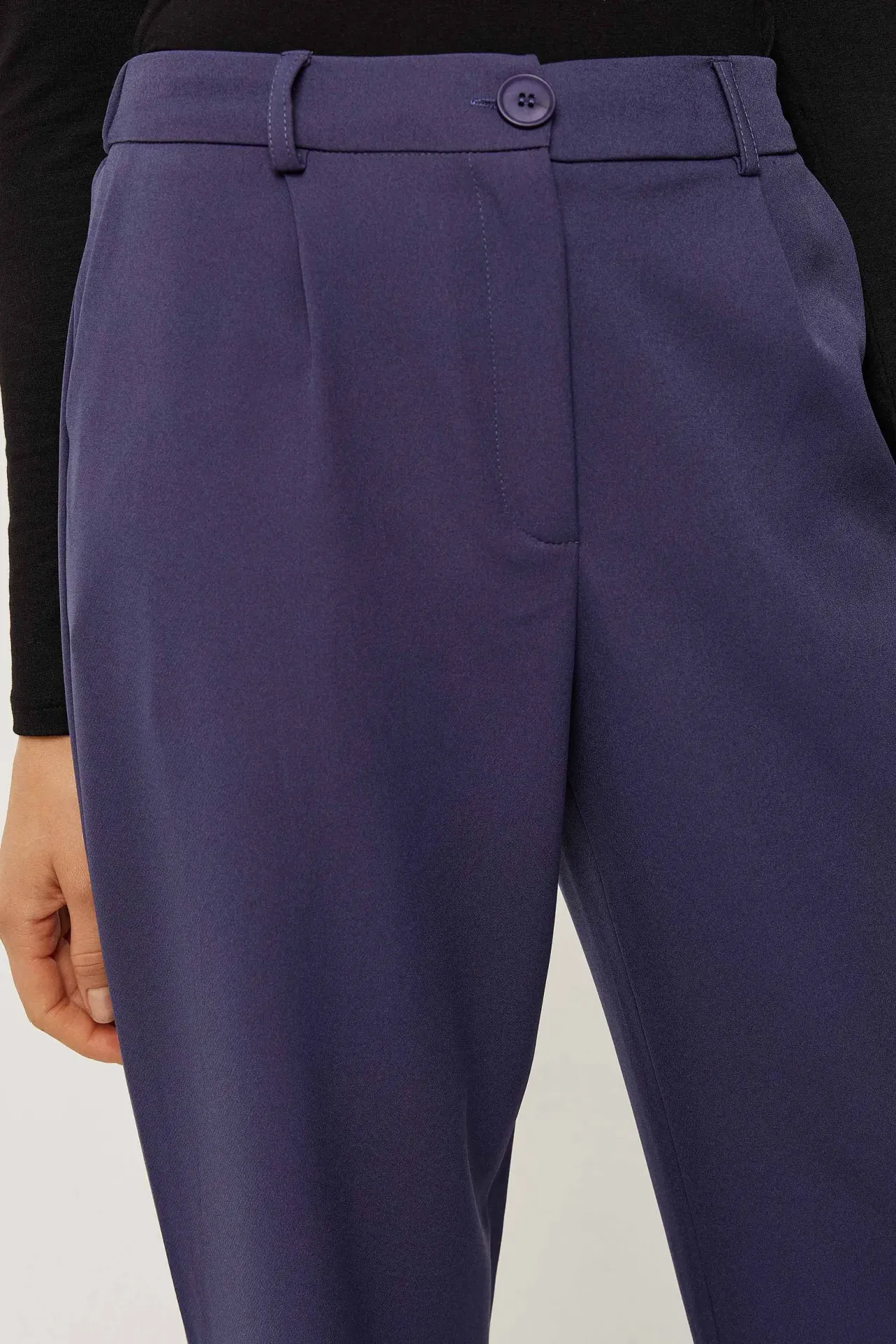 Straight Leg Suit Pants