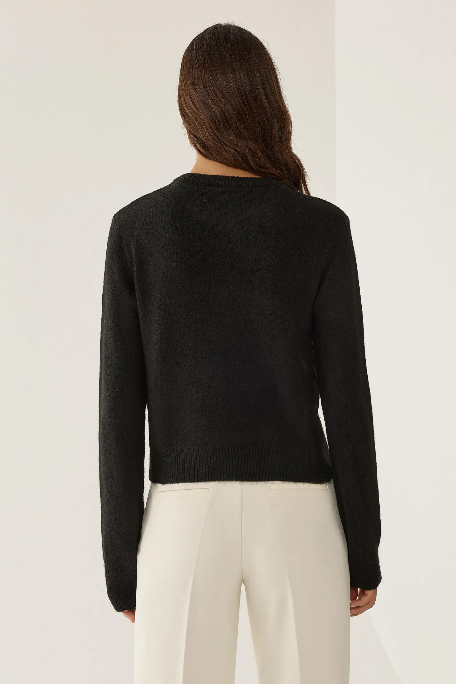 Zippered Knit Cardigan 5