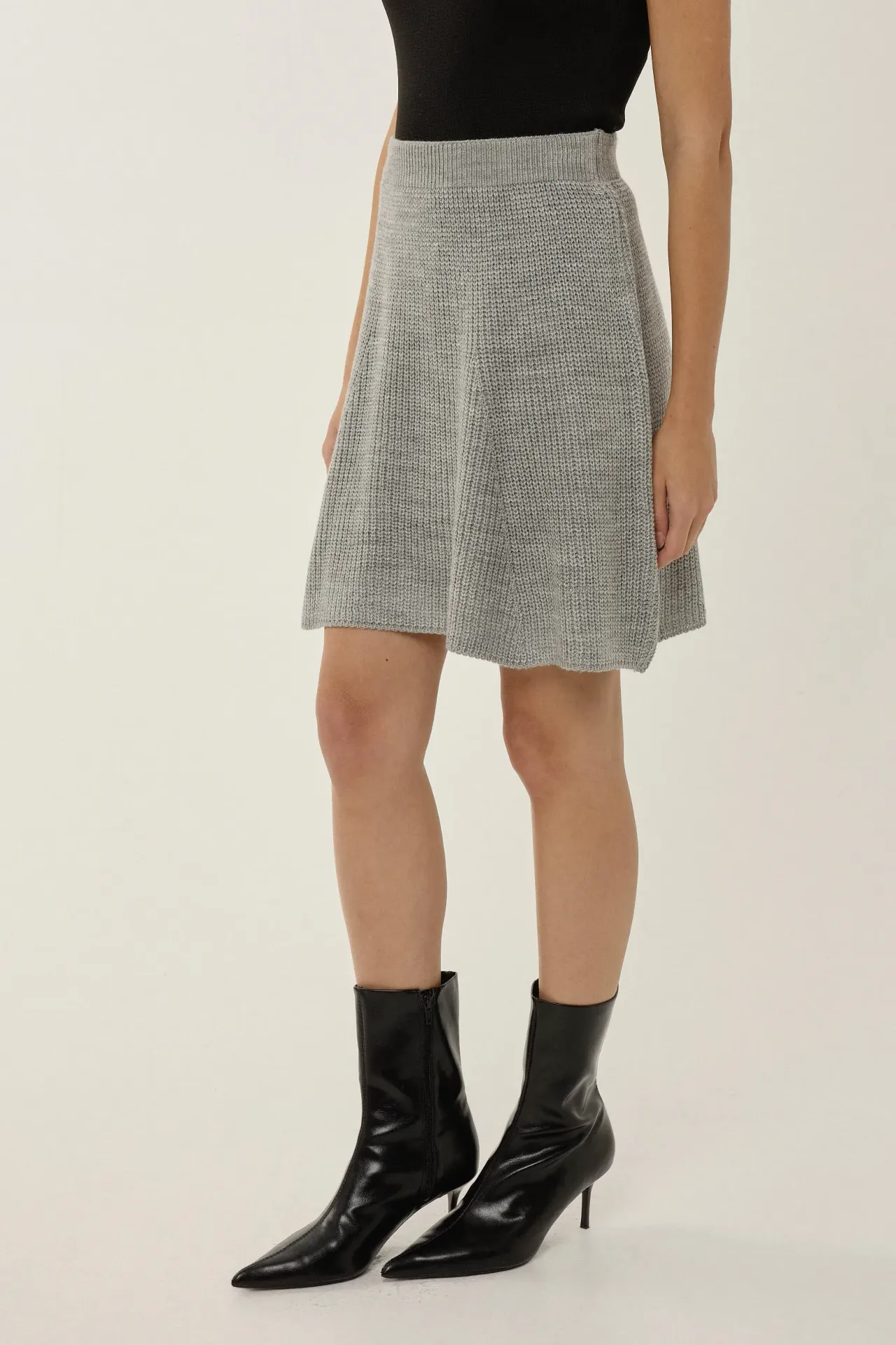 Knit Mini Skirt