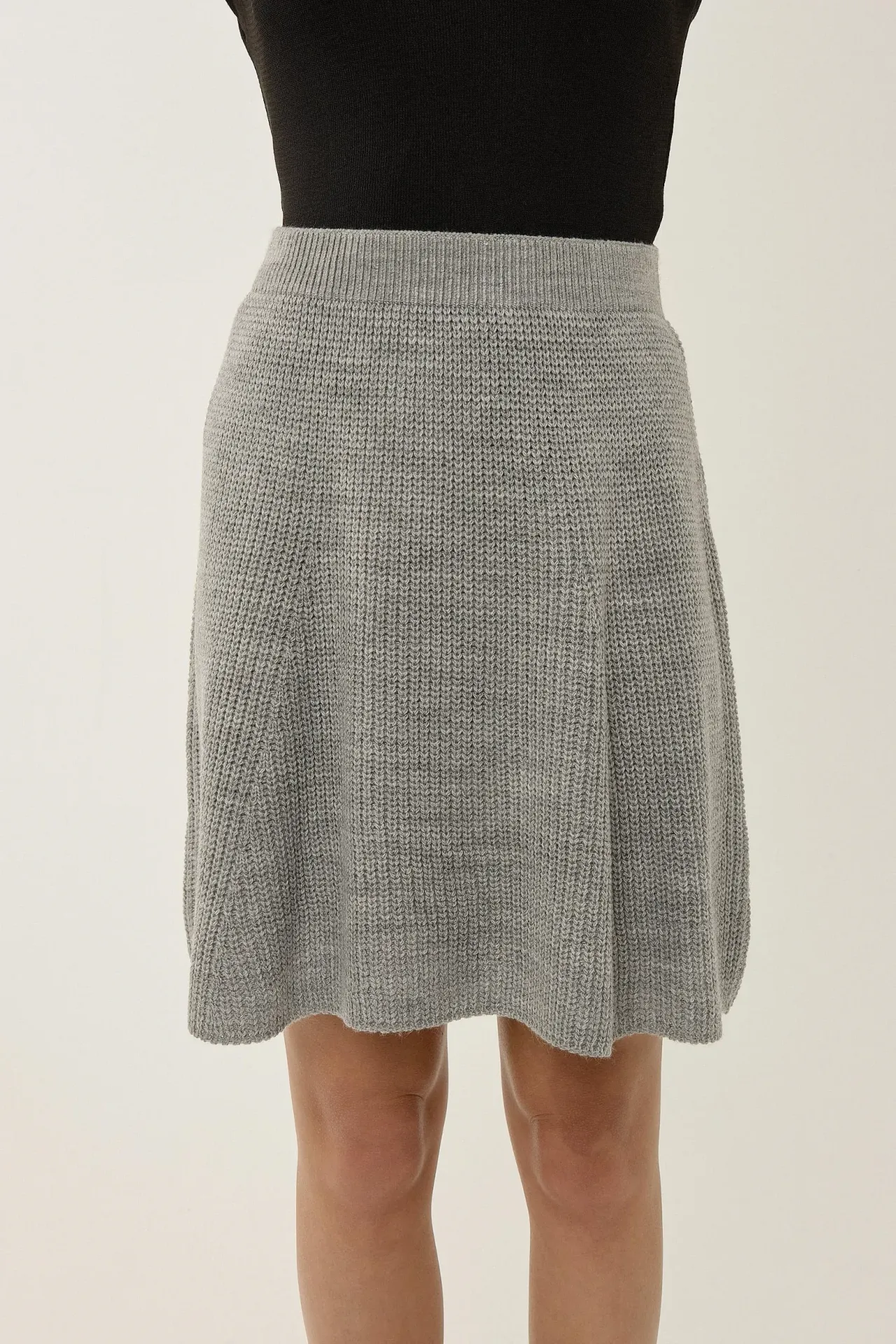 Knit Mini Skirt