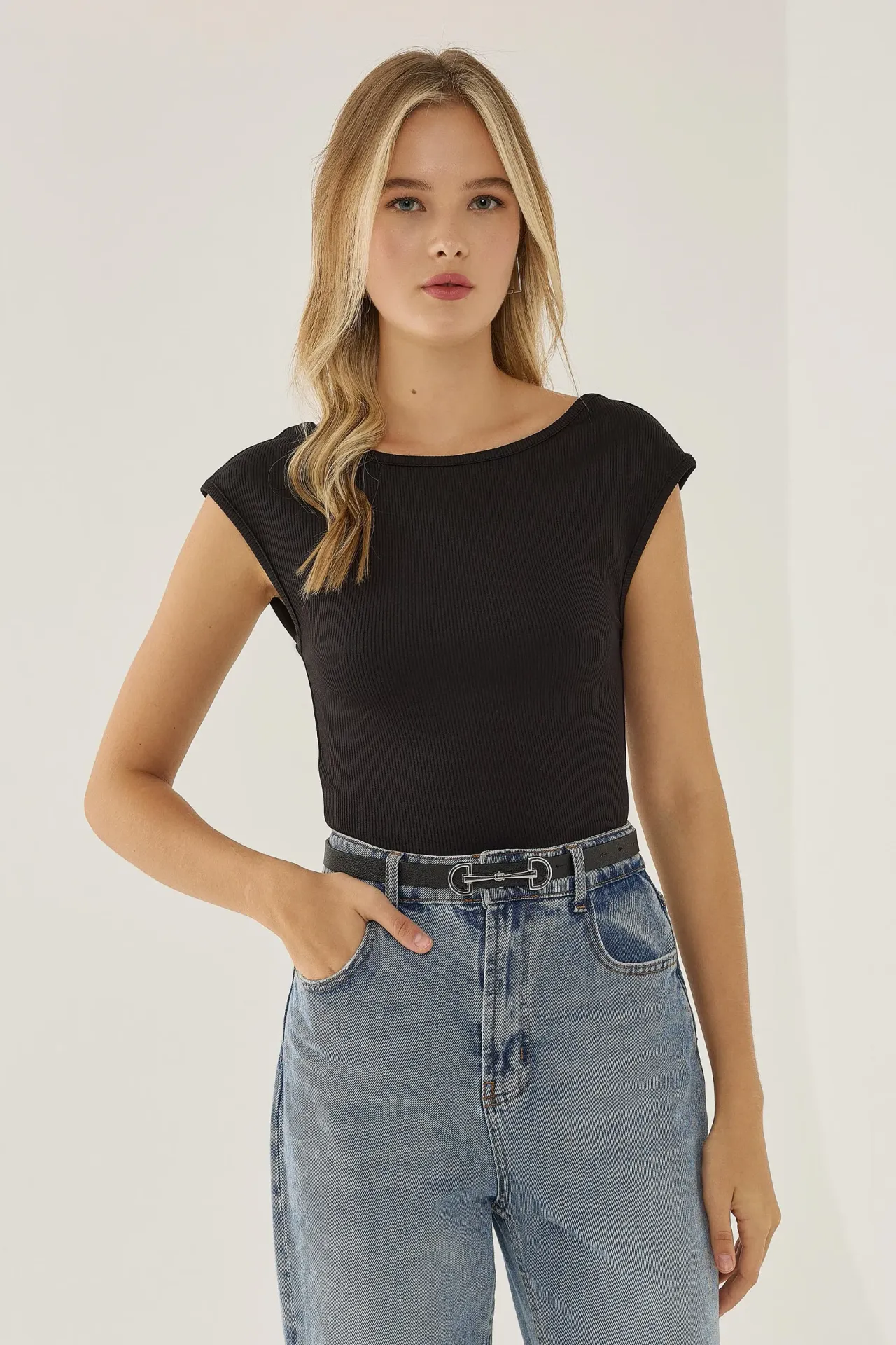 Open Back Crop Top