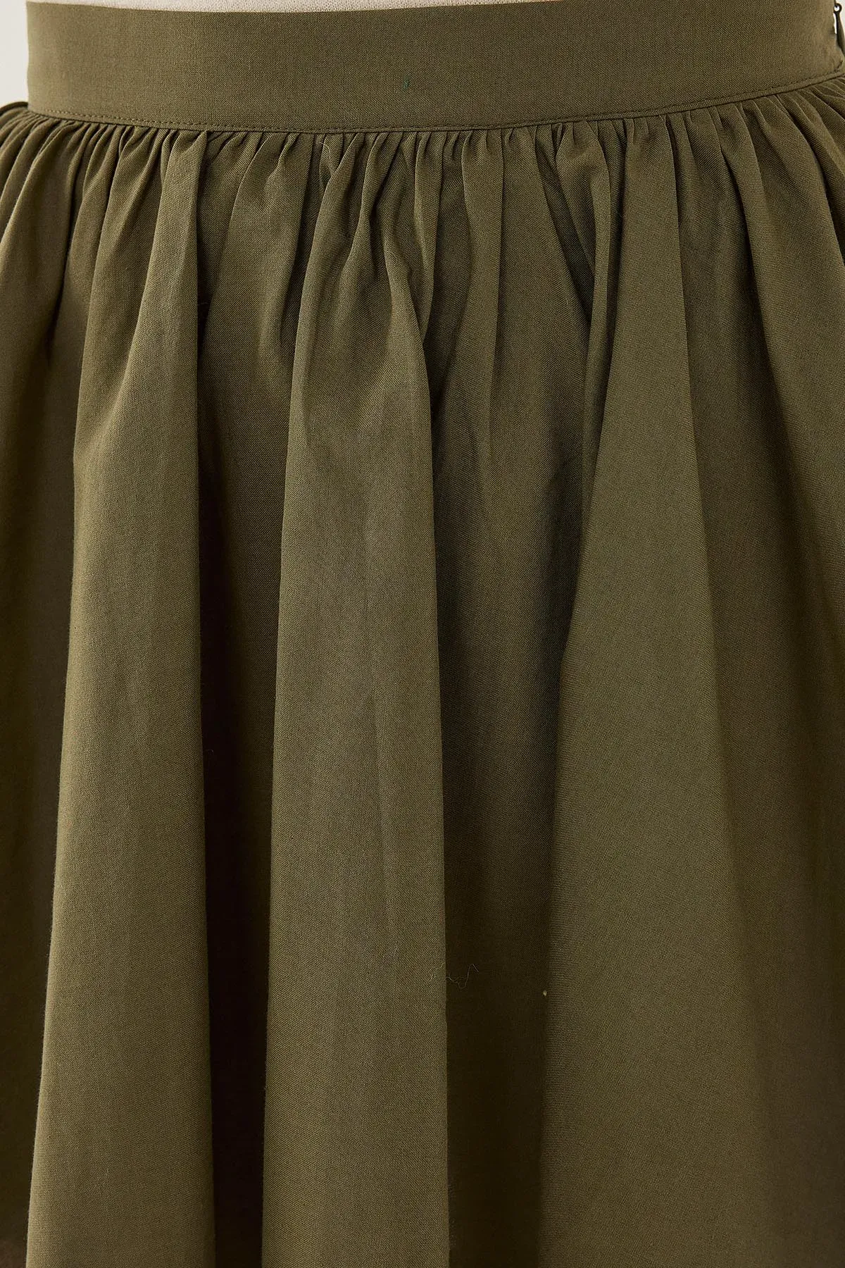Flounced Mini Skirt 5