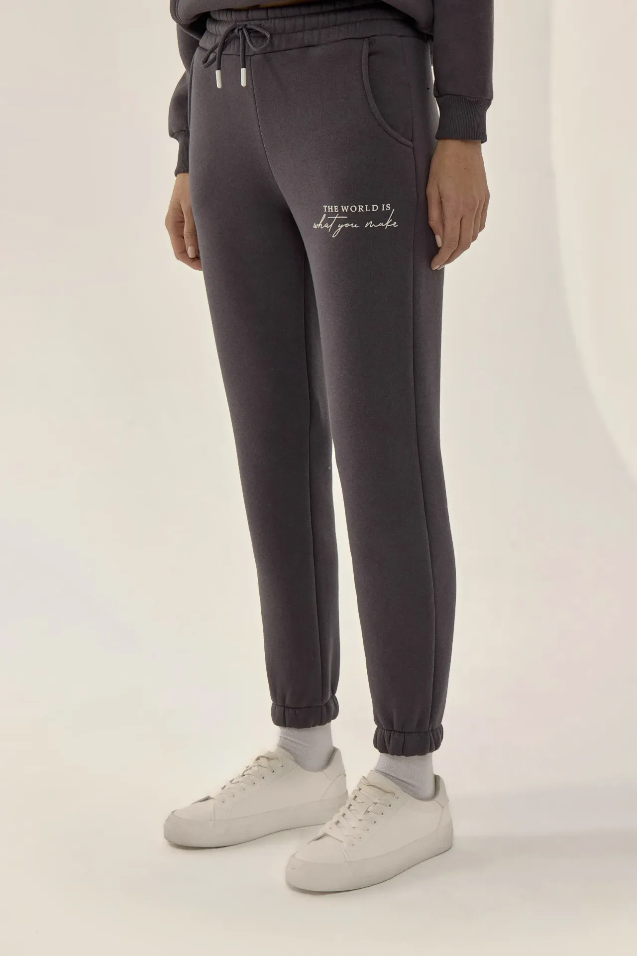 Elastic Waist Jogger Sweatpants