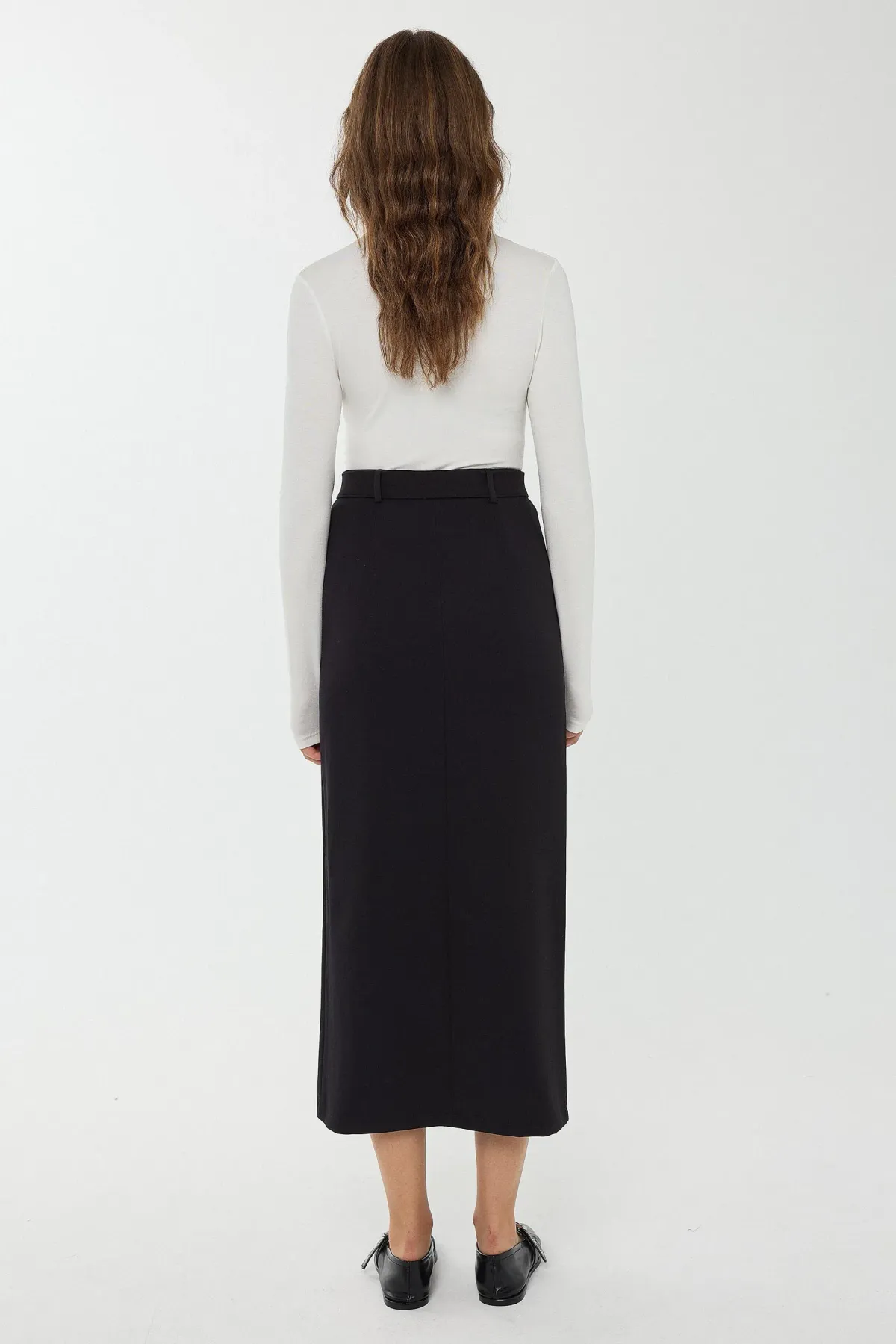 Midi Skirt with Slit 5