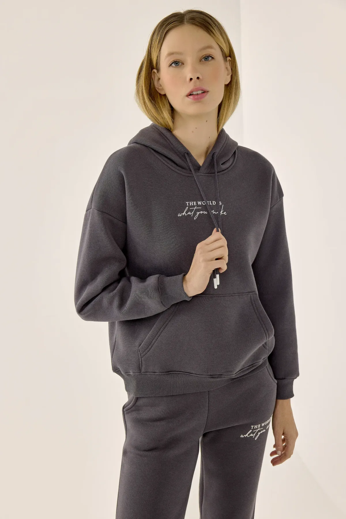 Printed Cotton Hoodie  3