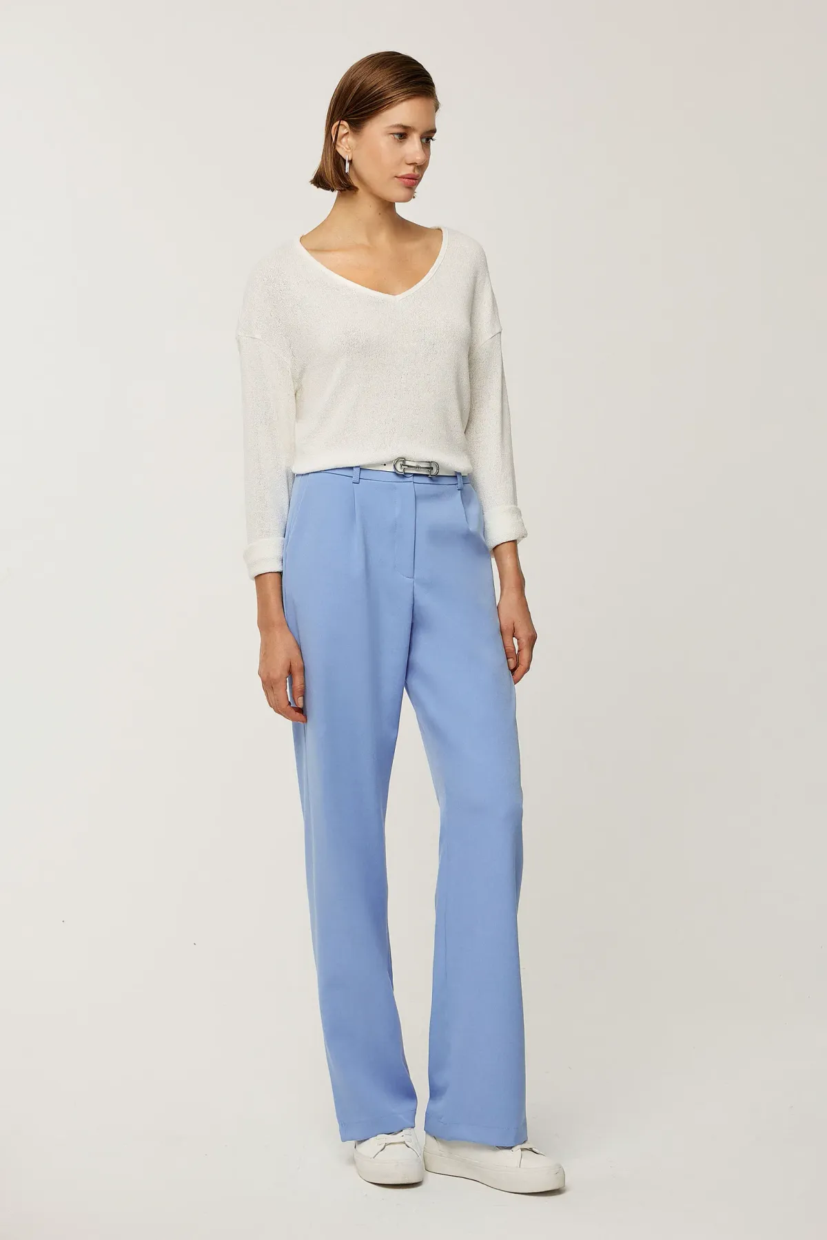 Straight Leg Suit Pants 3