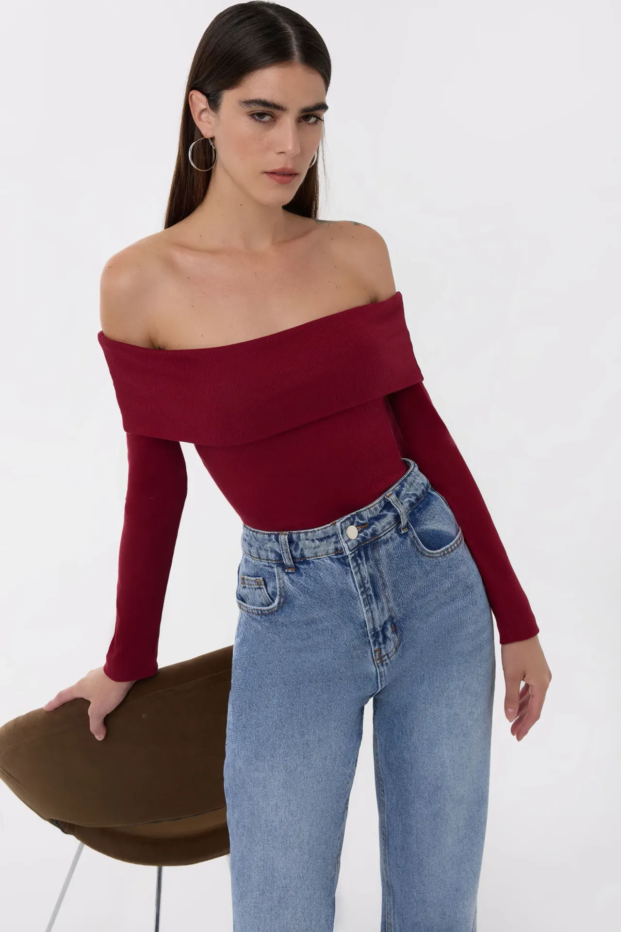 Off Shoulder  Blouse
